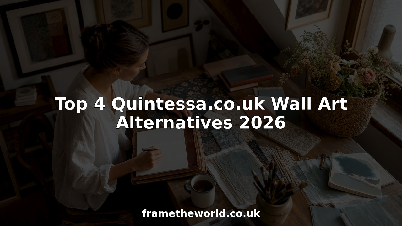 Interior designer reviewing bespoke wall art samples