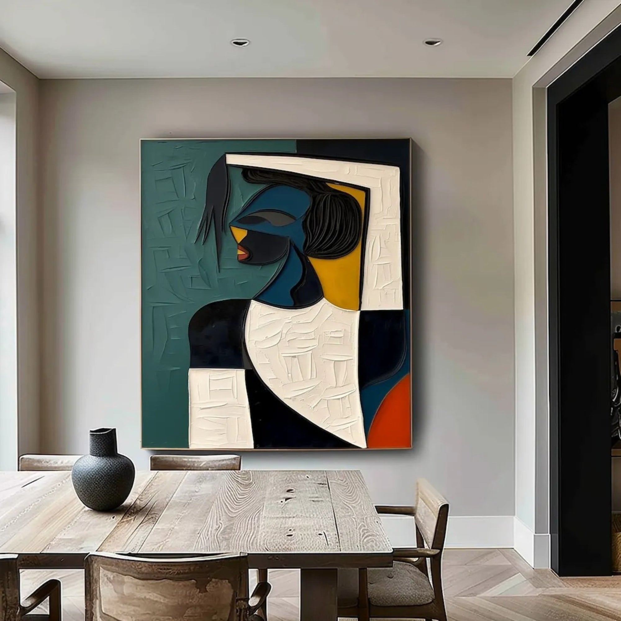 Wabi-Sabi Wall Art - Midnight Muse