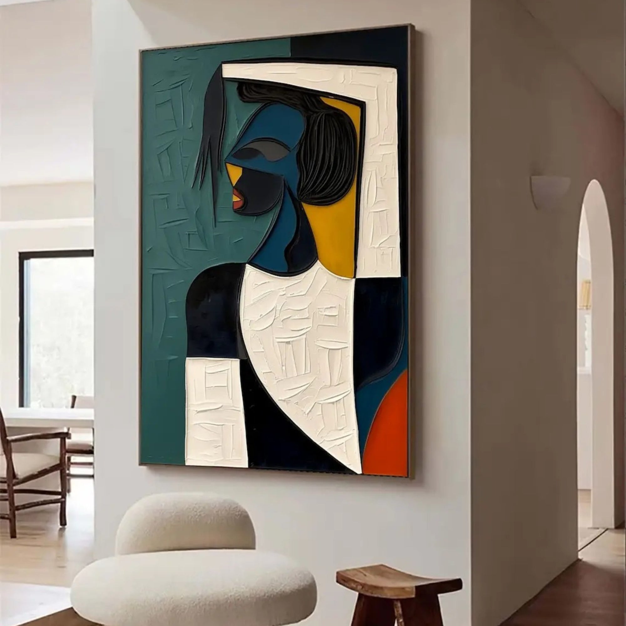Wabi-Sabi Wall Art - Midnight Muse