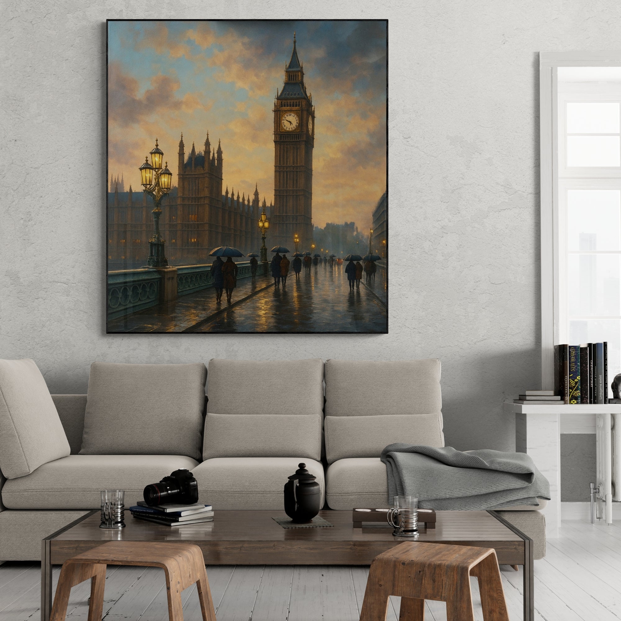 Realism / Figurative Art - London After Rain