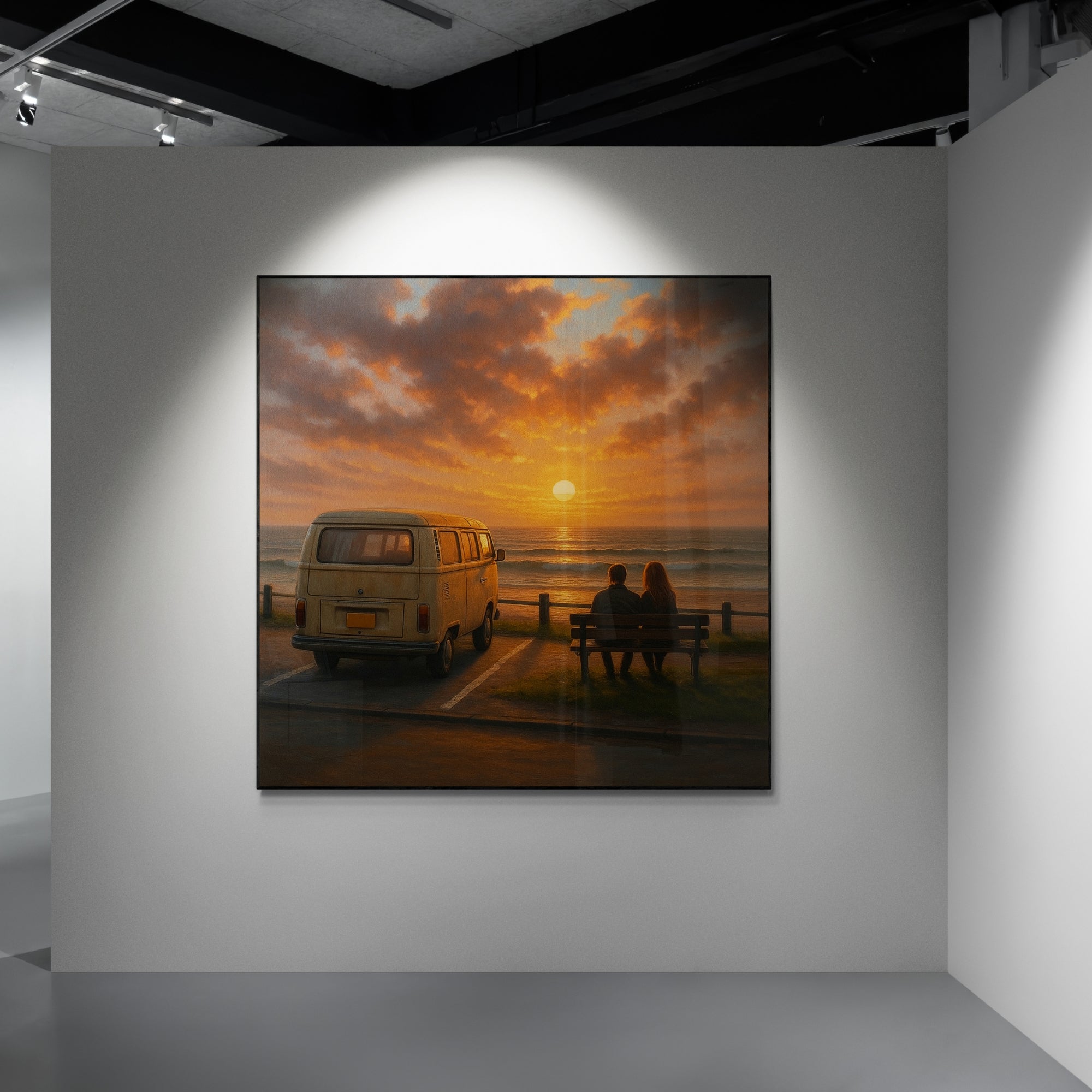 Realism / Figurative Art - Golden Hour Escape