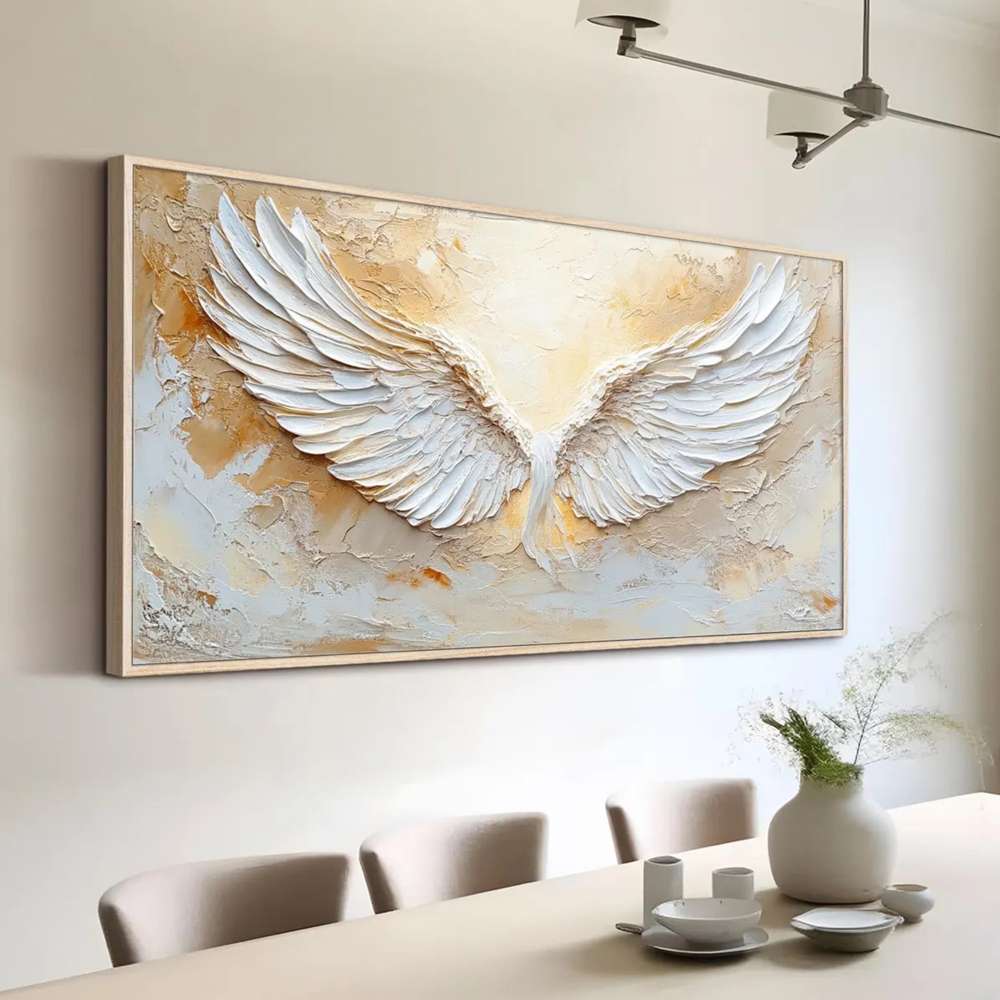 Plaster & Texture Art - Heaven's Embrace