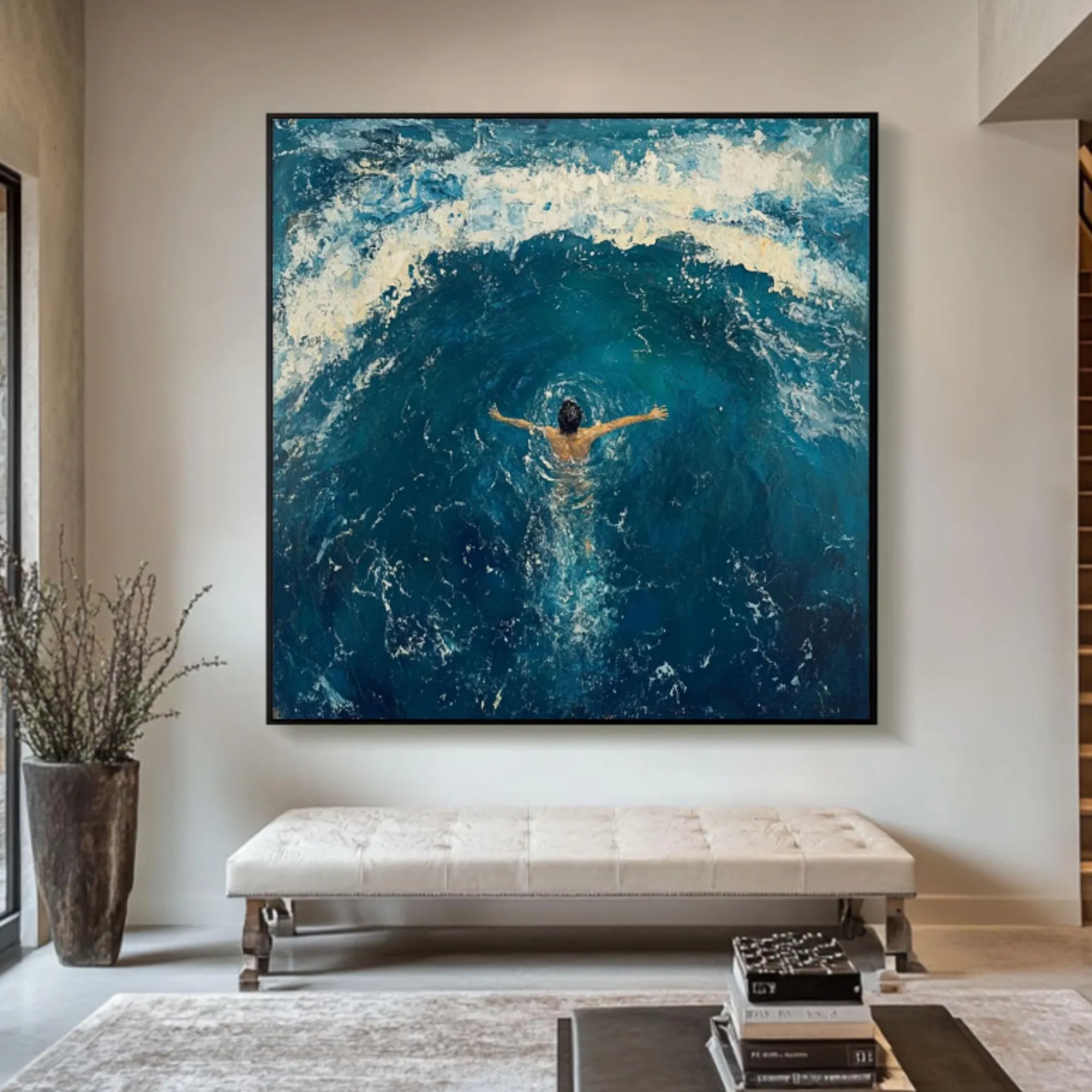 Realism / Figurative Art - Into the Blue