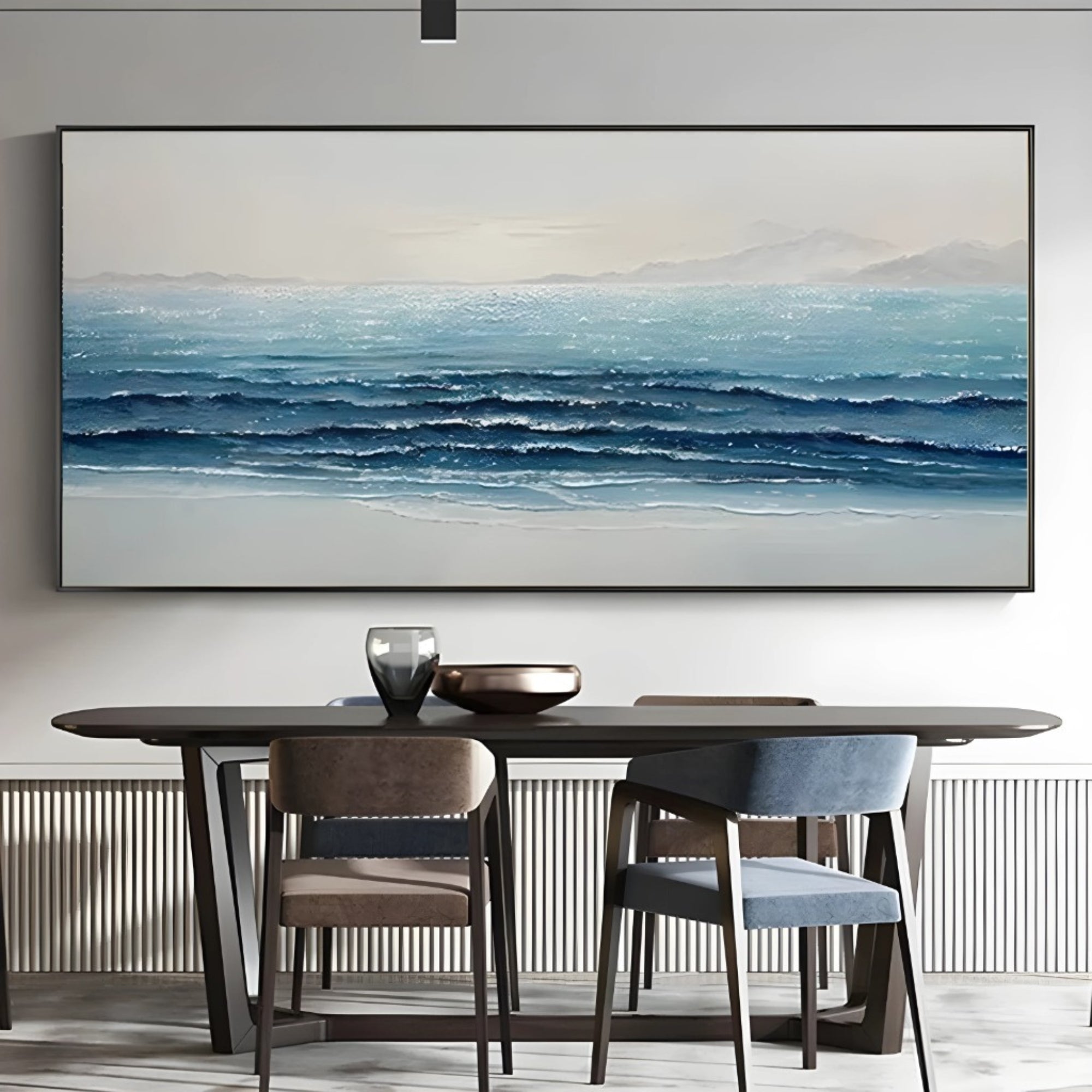 Plaster & Texture Art - Ocean’s Whisper