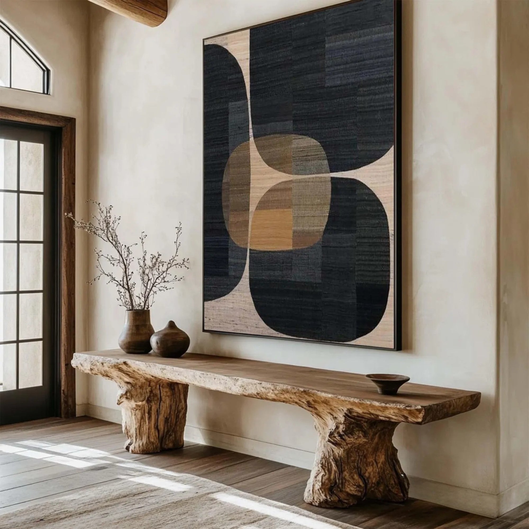 Contemporary Minimalist Art - Soft Geometry