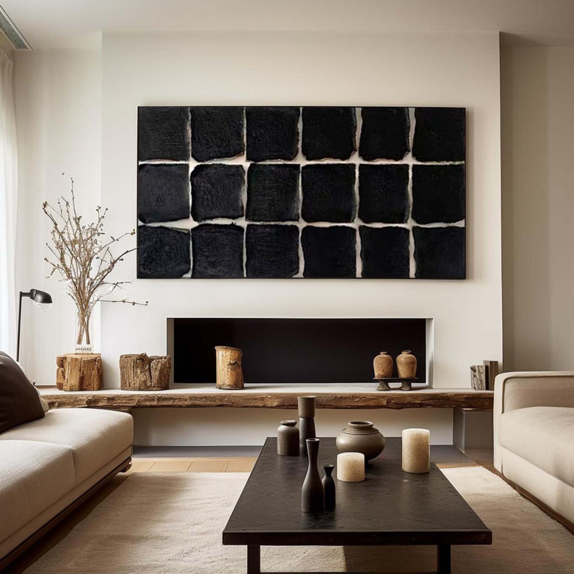 Contemporary Minimalist Art - Silent order