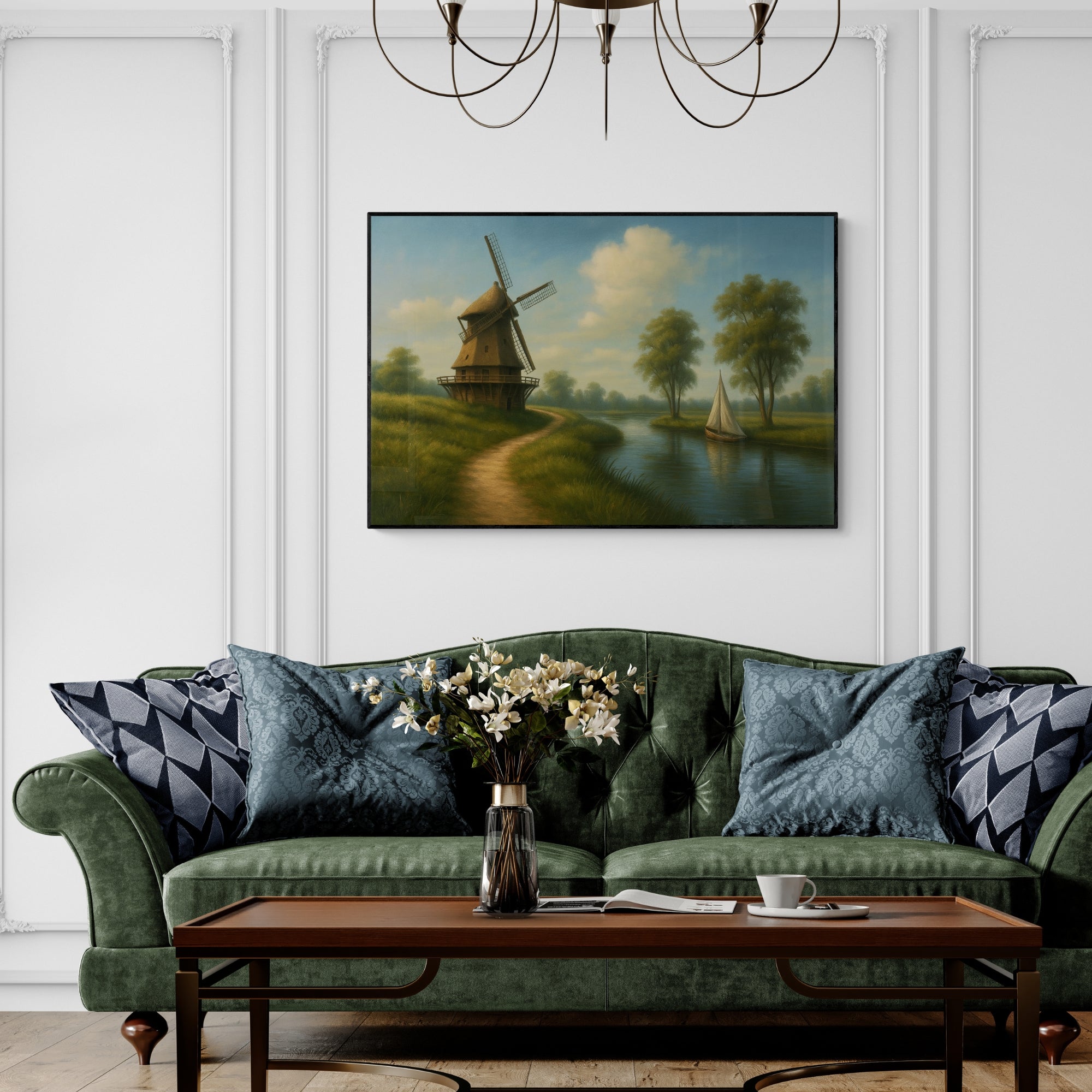 Realism / Figurative Art - Along the Waterway