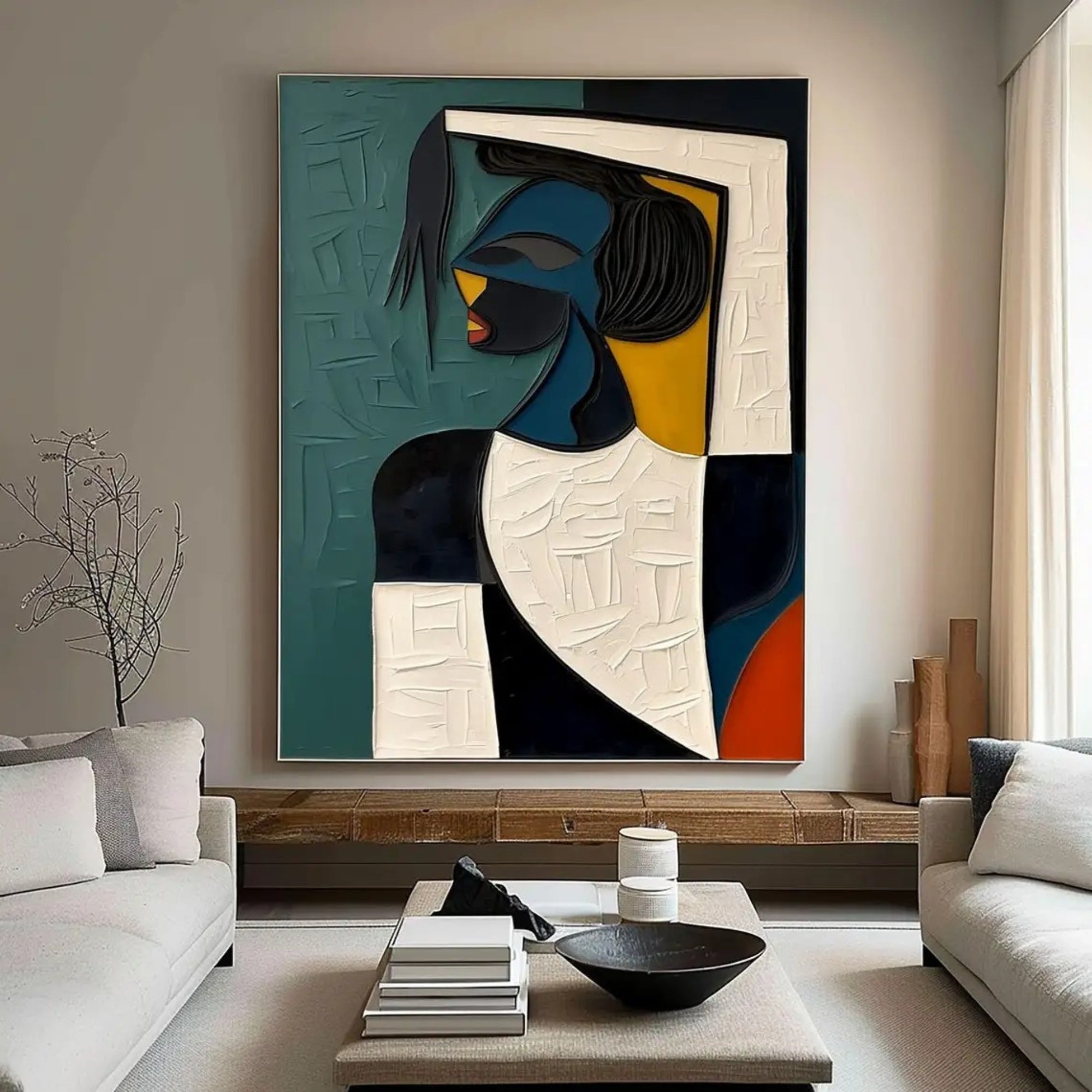 Wabi-Sabi Wall Art - Midnight Muse