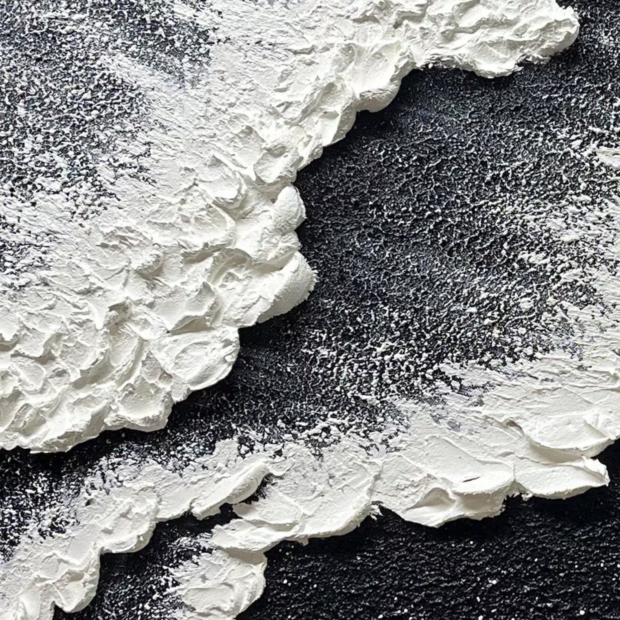 Plaster & Texture Art - Lunar Shore