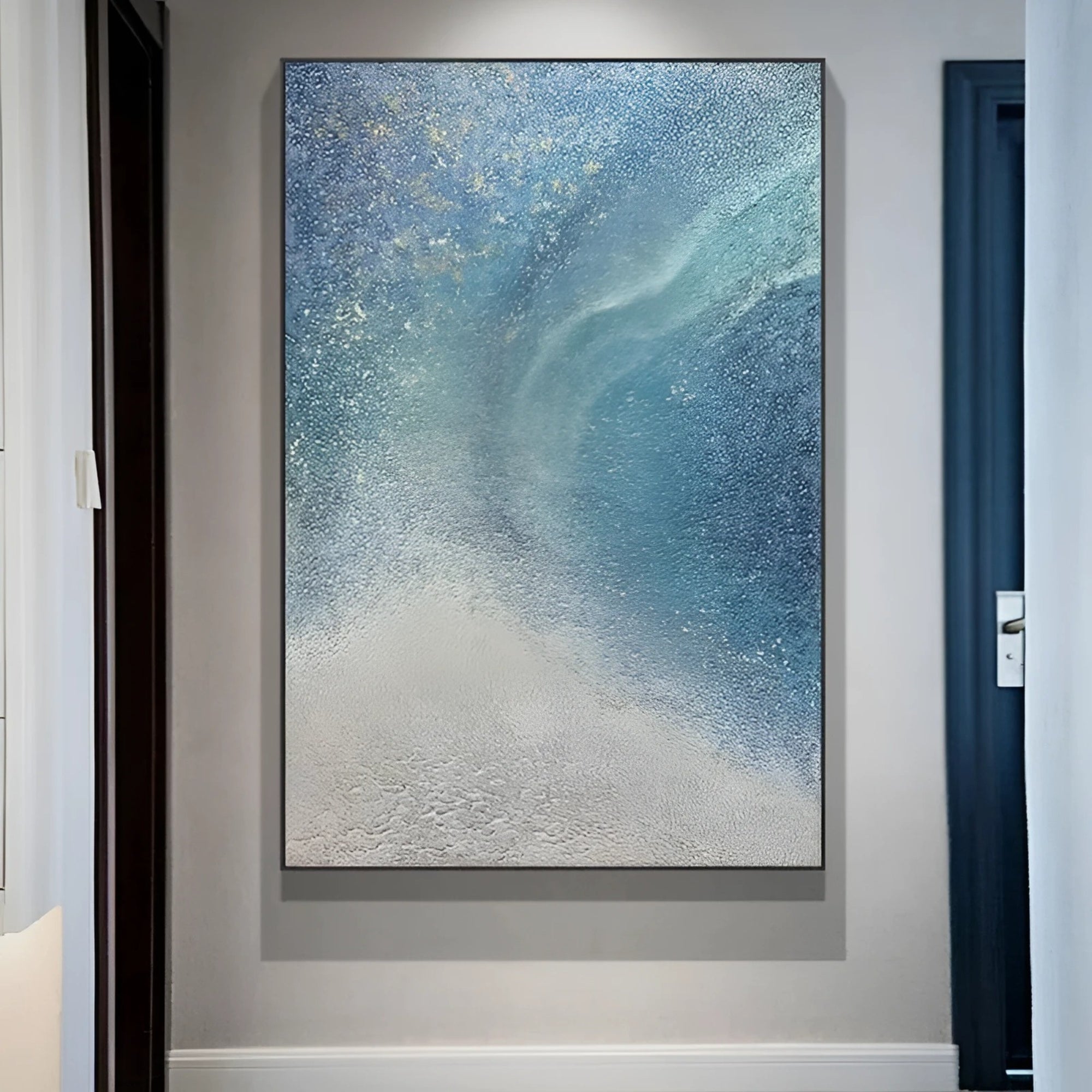 Original handmade cosmic artwork, great for bold accent walls or celestial-style bedrooms