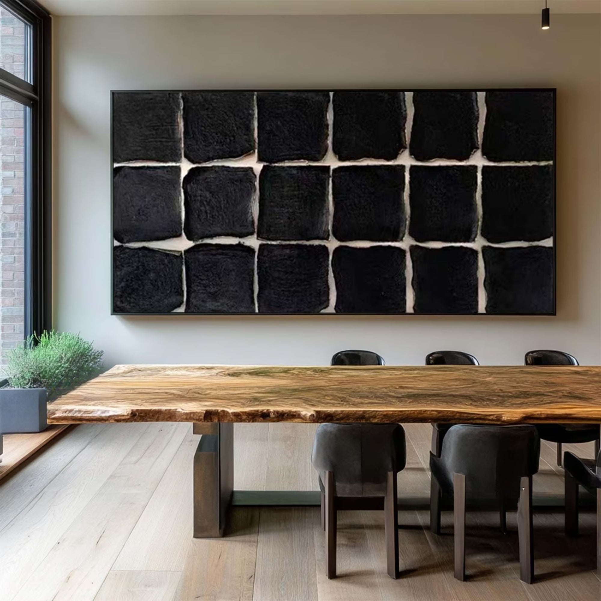 Contemporary Minimalist Art - Silent order