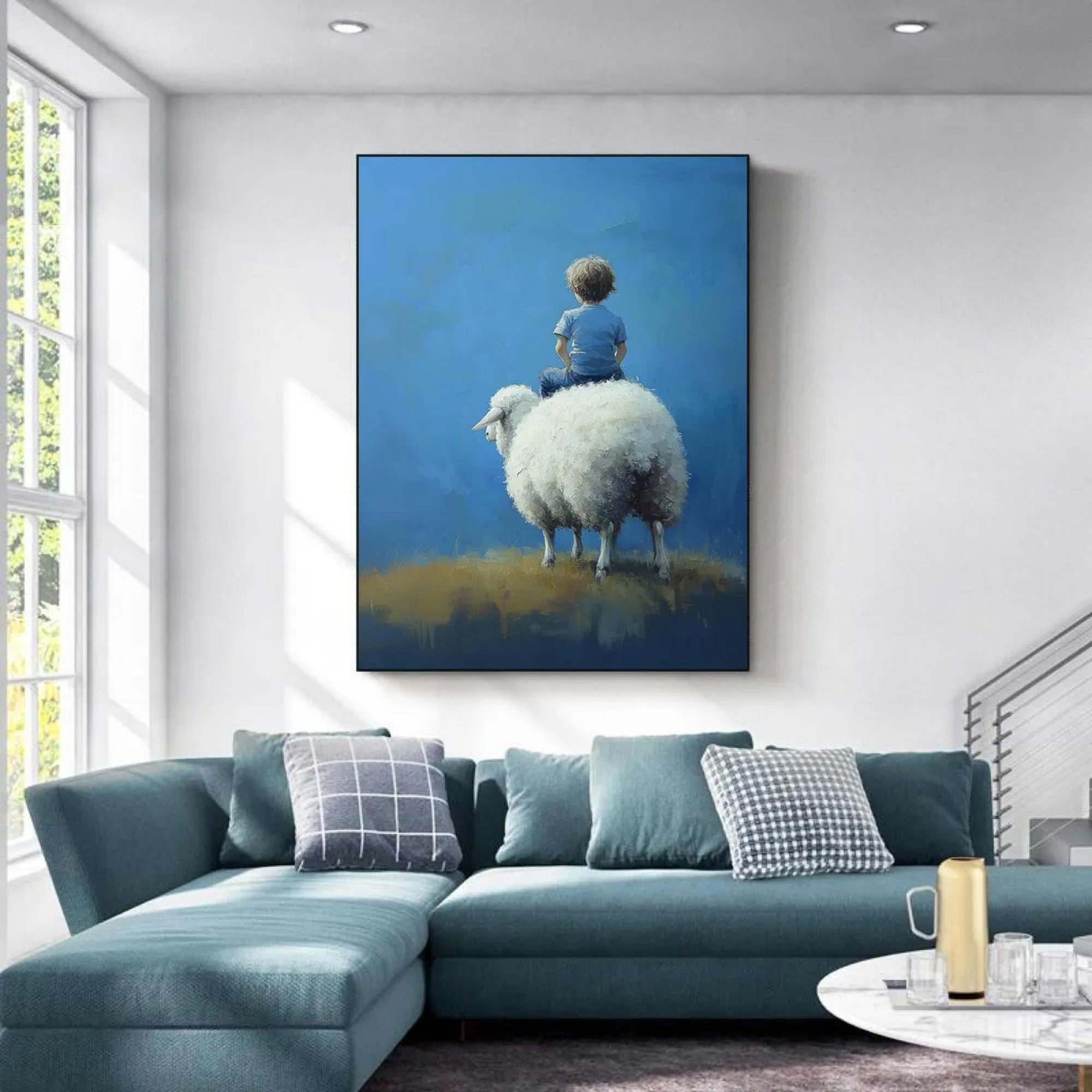 Realism / Figurative Art - Together on the Ridge