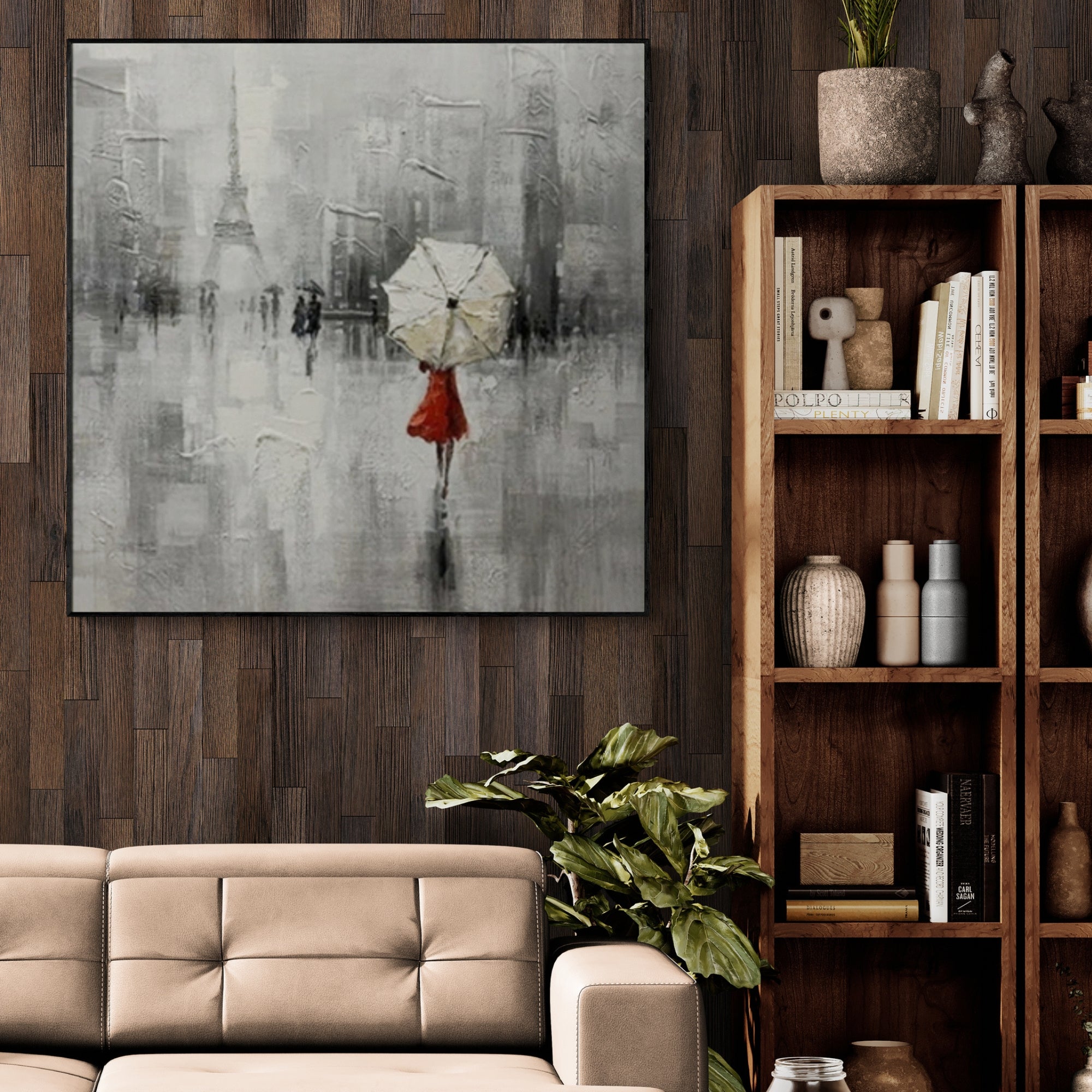 Realism / Figurative Art - Parisian Elegance