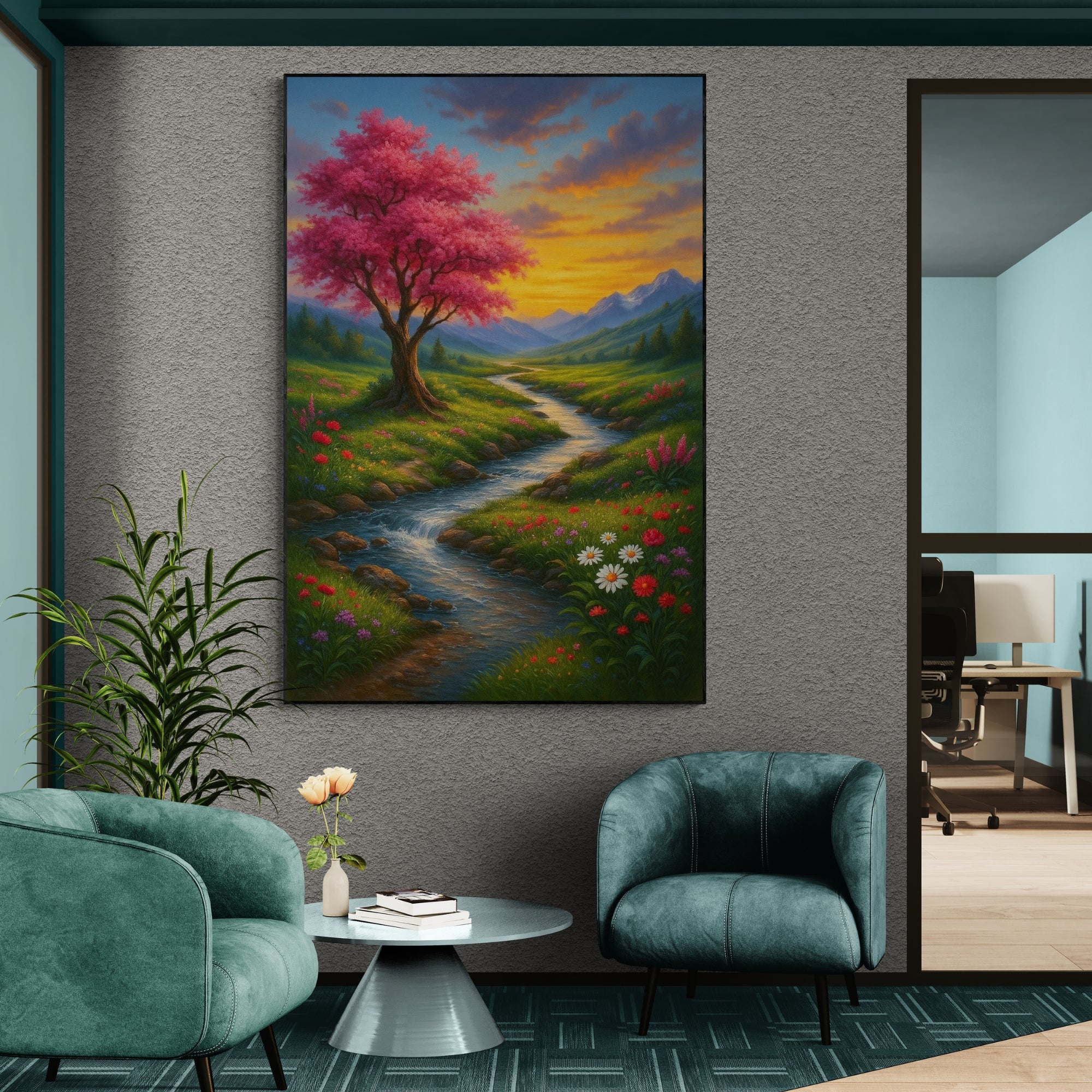 Realism / Figurative Art - Twilight Bloom