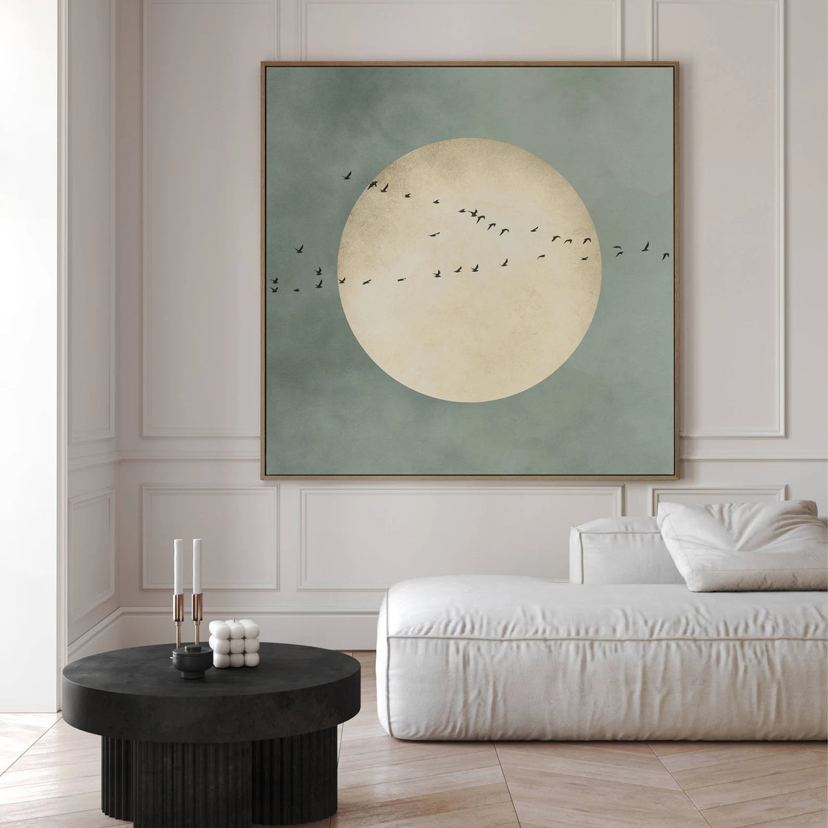 Hedendaagse minimalistische kunst - Koperpatina