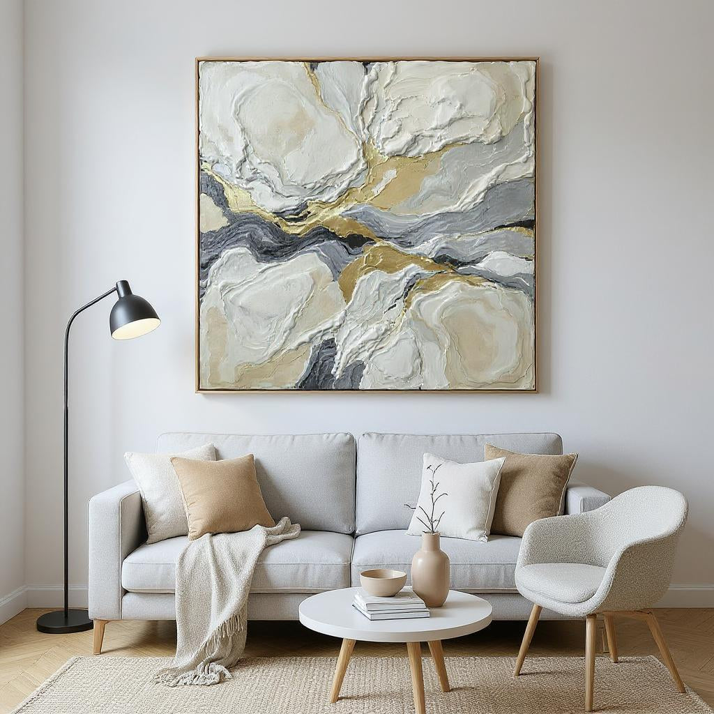 Impasto / Palette knife Art - Beneath the Surface