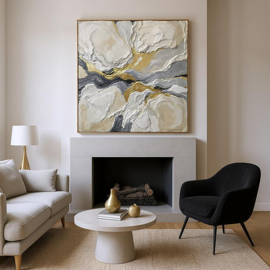 Impasto / Palette knife Art - Beneath the Surface