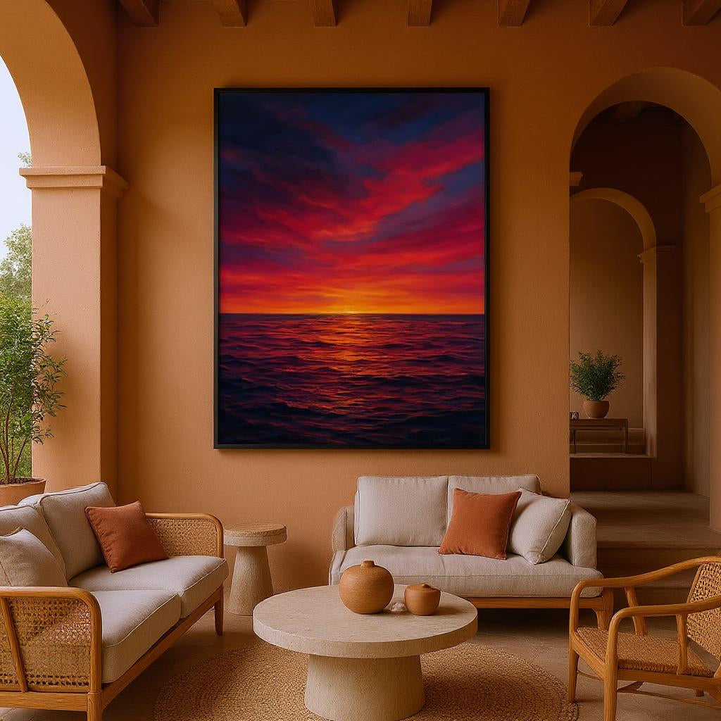 Realism / figurative art - Solstice Fire