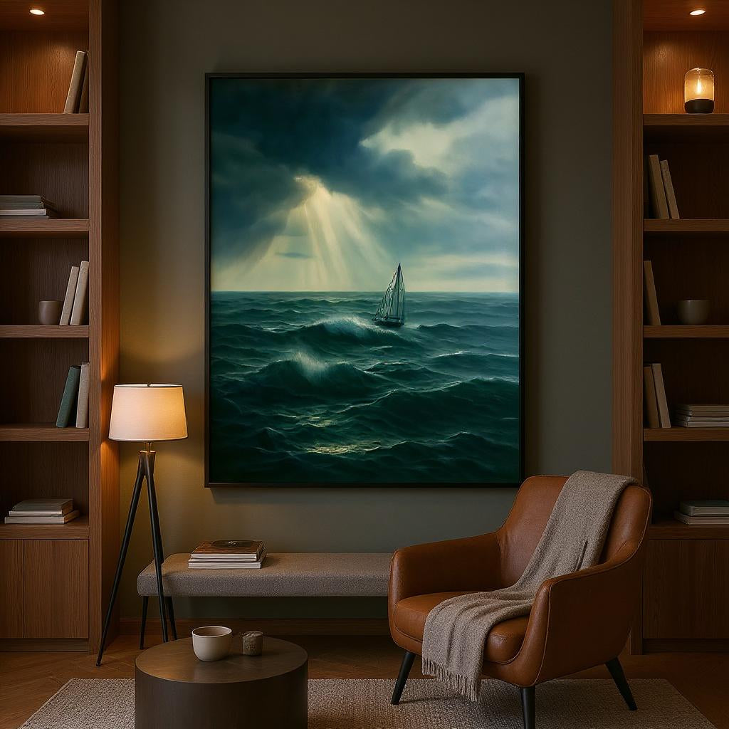 Realism / figurative art - Break in the Storm