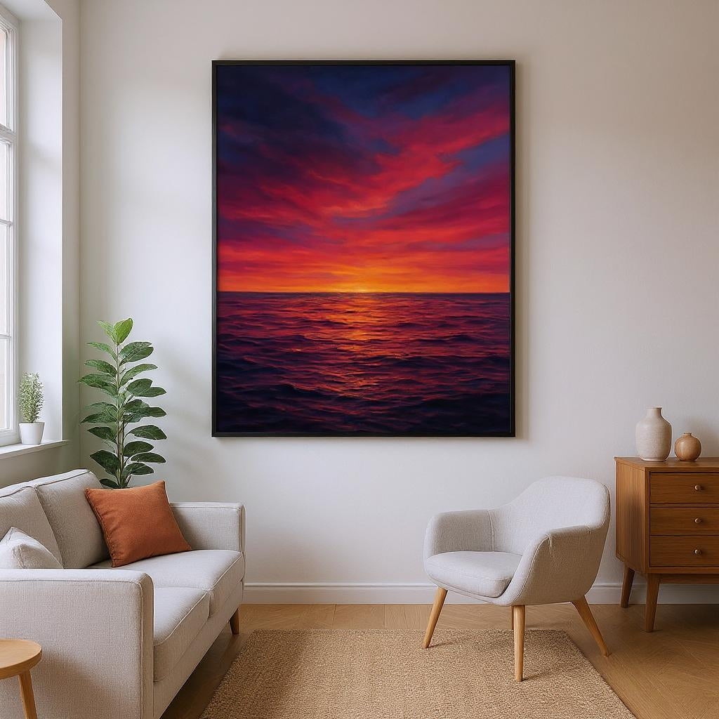 Realism / figurative art - Solstice Fire