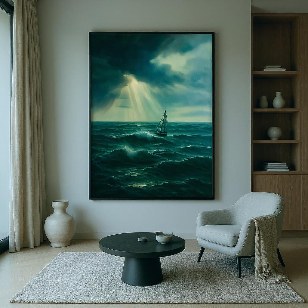 Realism / figurative art - Break in the Storm