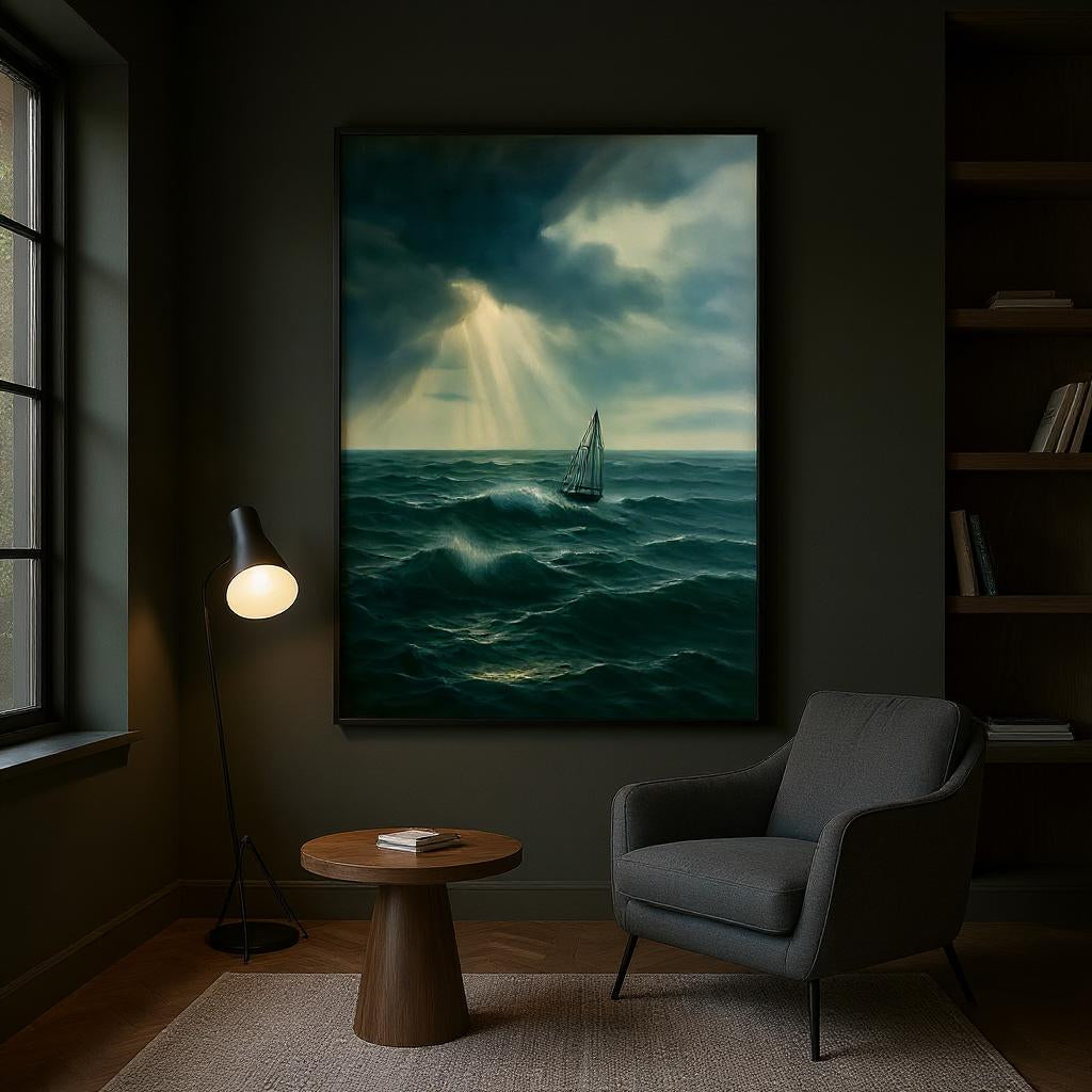 Realism / figurative art - Break in the Storm