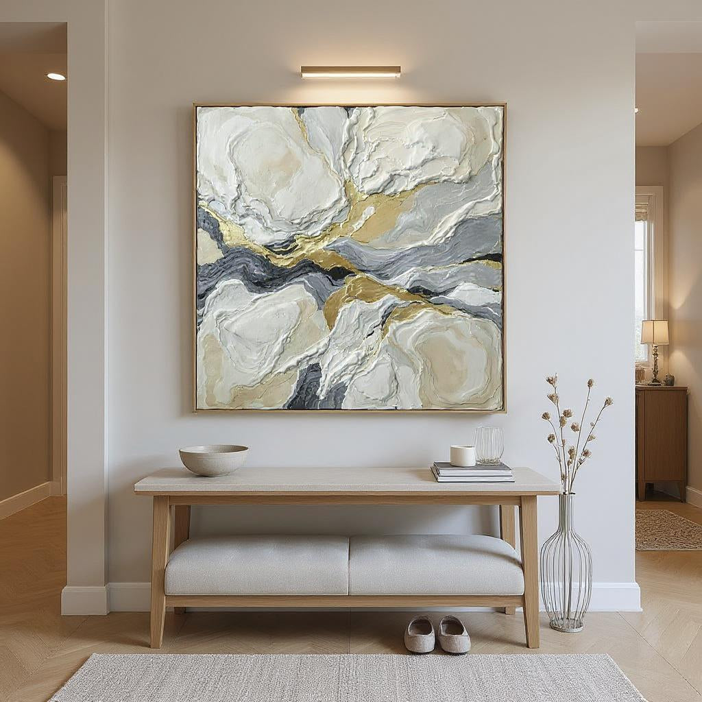 Impasto / Palette knife Art - Beneath the Surface