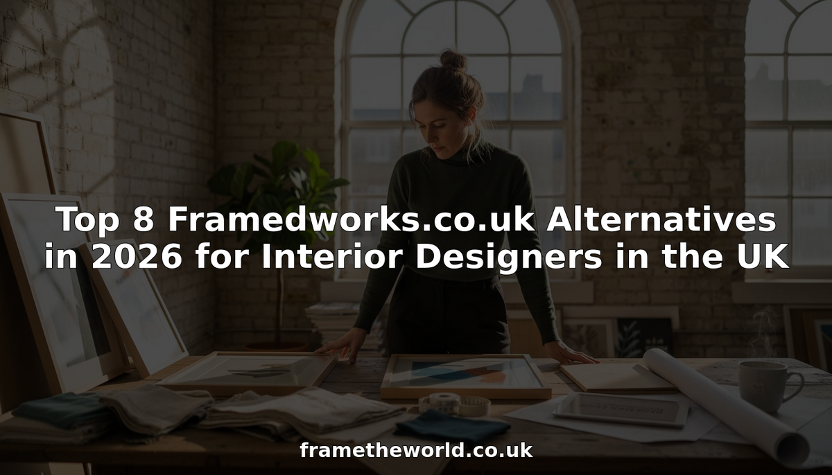 Top 8 Framedworks.co.uk Alternatives in 2026 for Interior Designers in