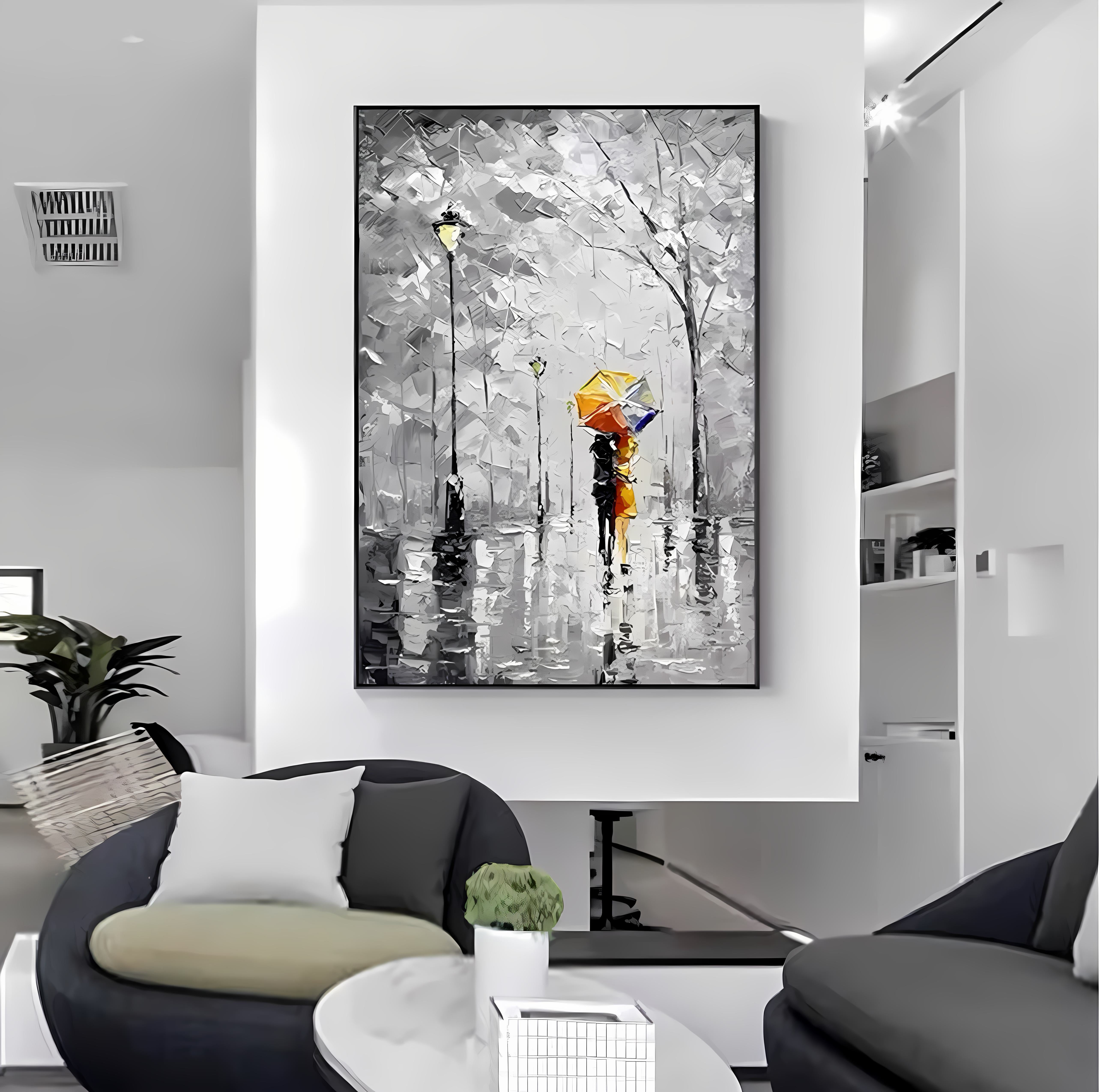 Realism / Figurative Art - Umbrella of Hope