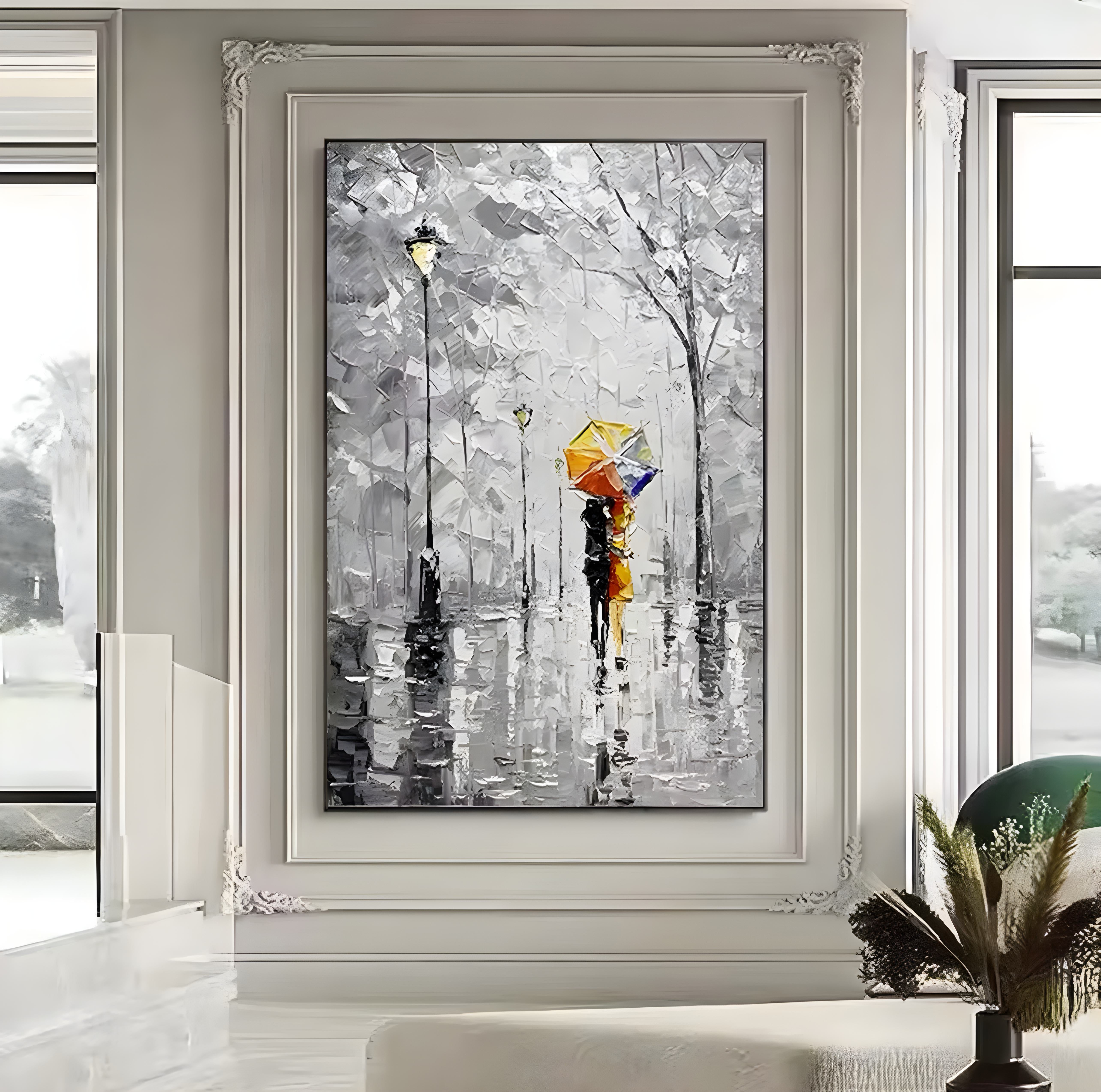 Realism / Figurative Art - Umbrella of Hope