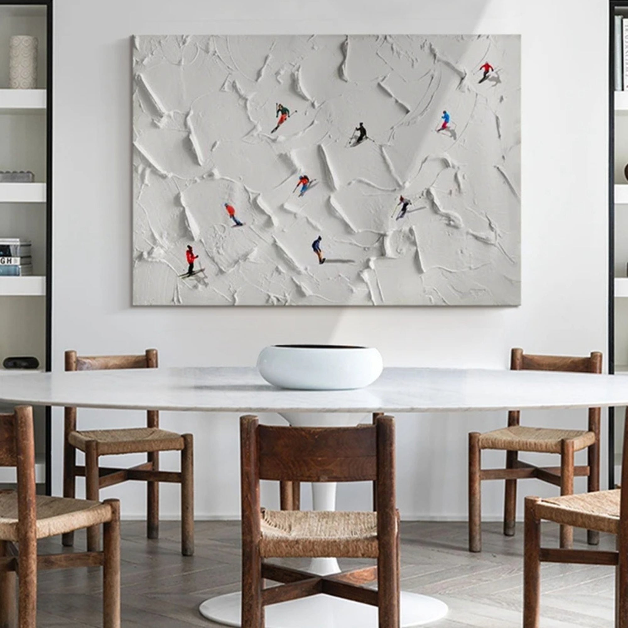 Plaster & Texture Art - Arctic Dance