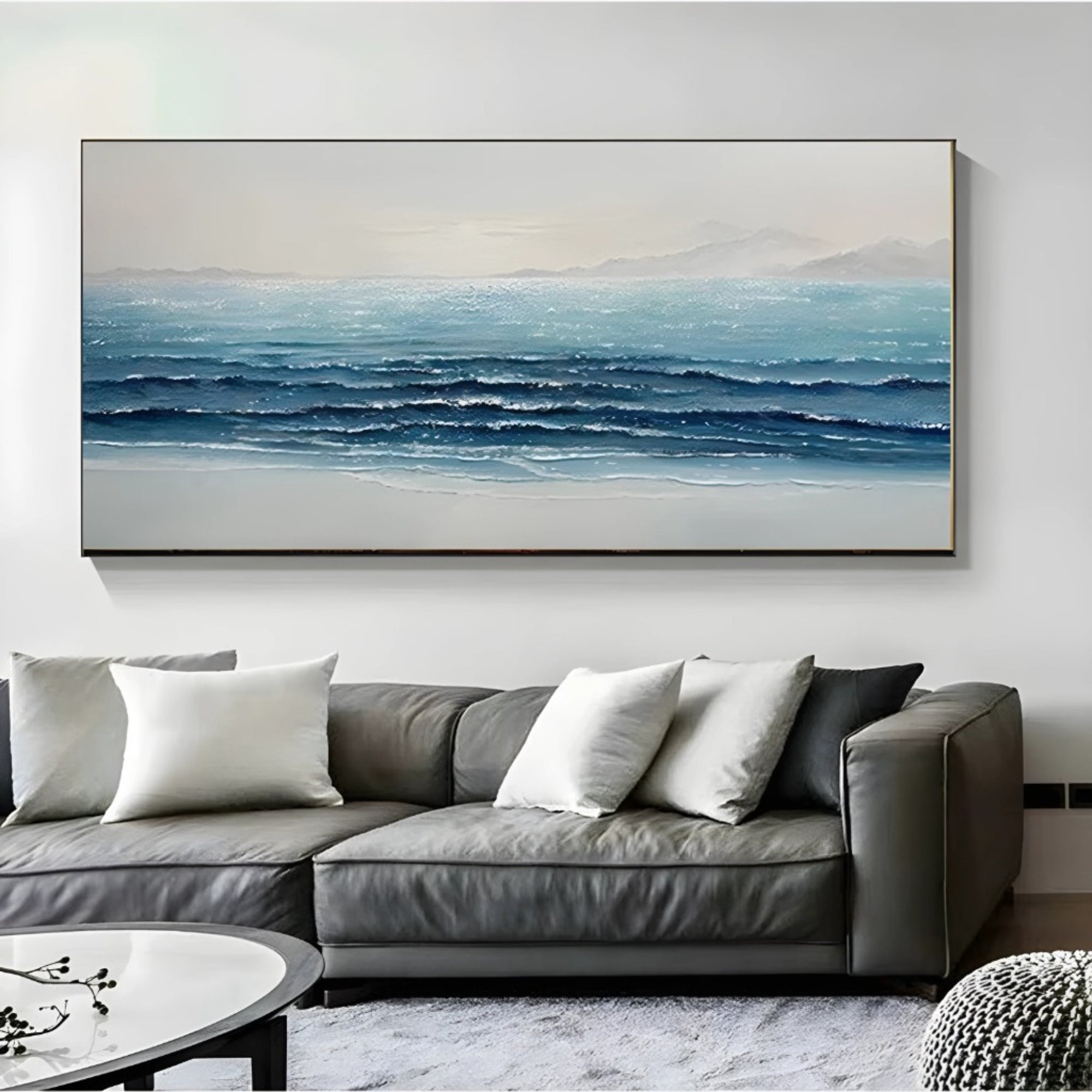 Plaster & Texture Art - Ocean’s Whisper