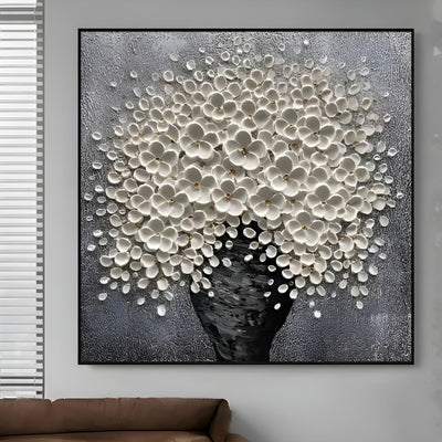 Contemporary Minimalist Art - Blossoms in Bloom