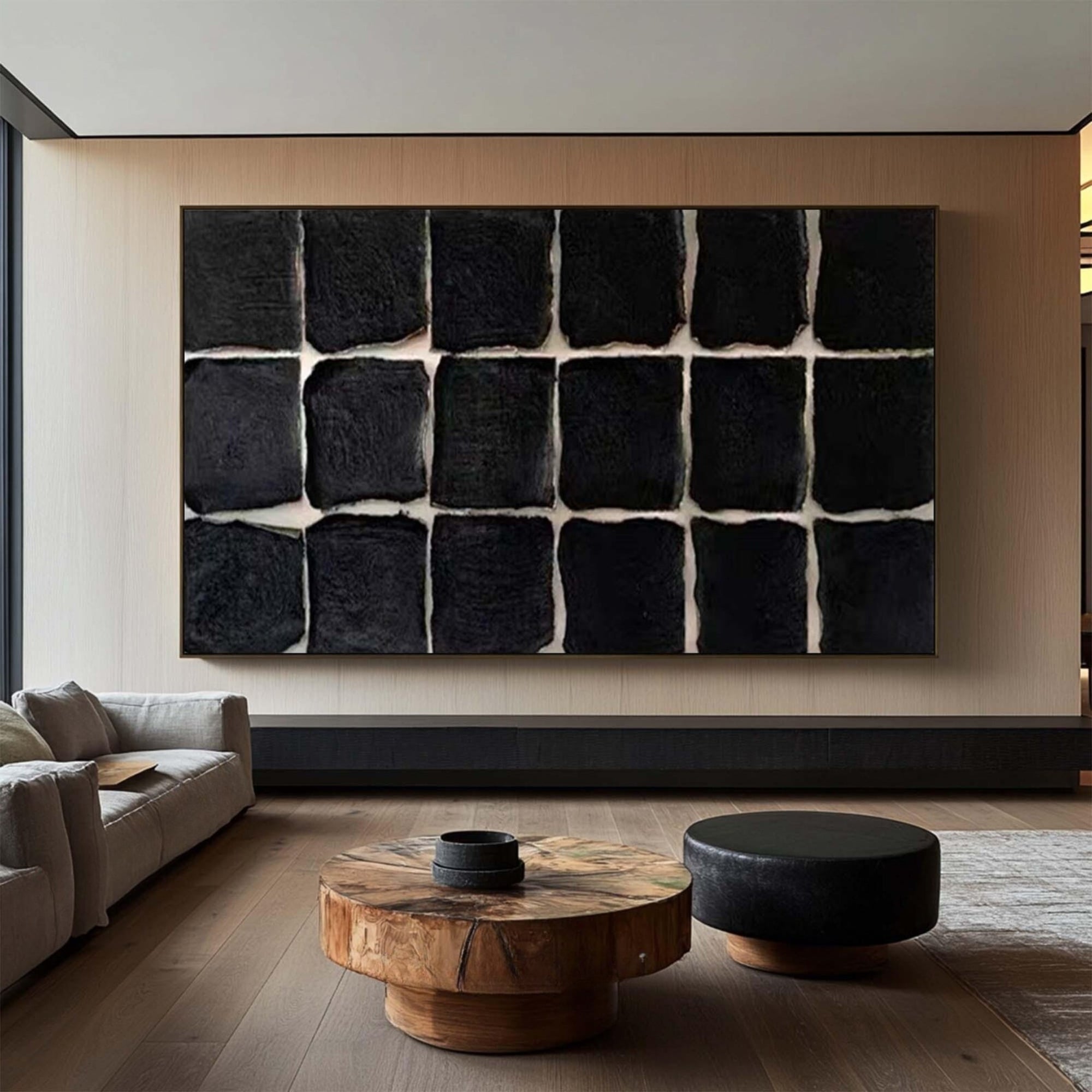 Contemporary Minimalist Art - Silent order