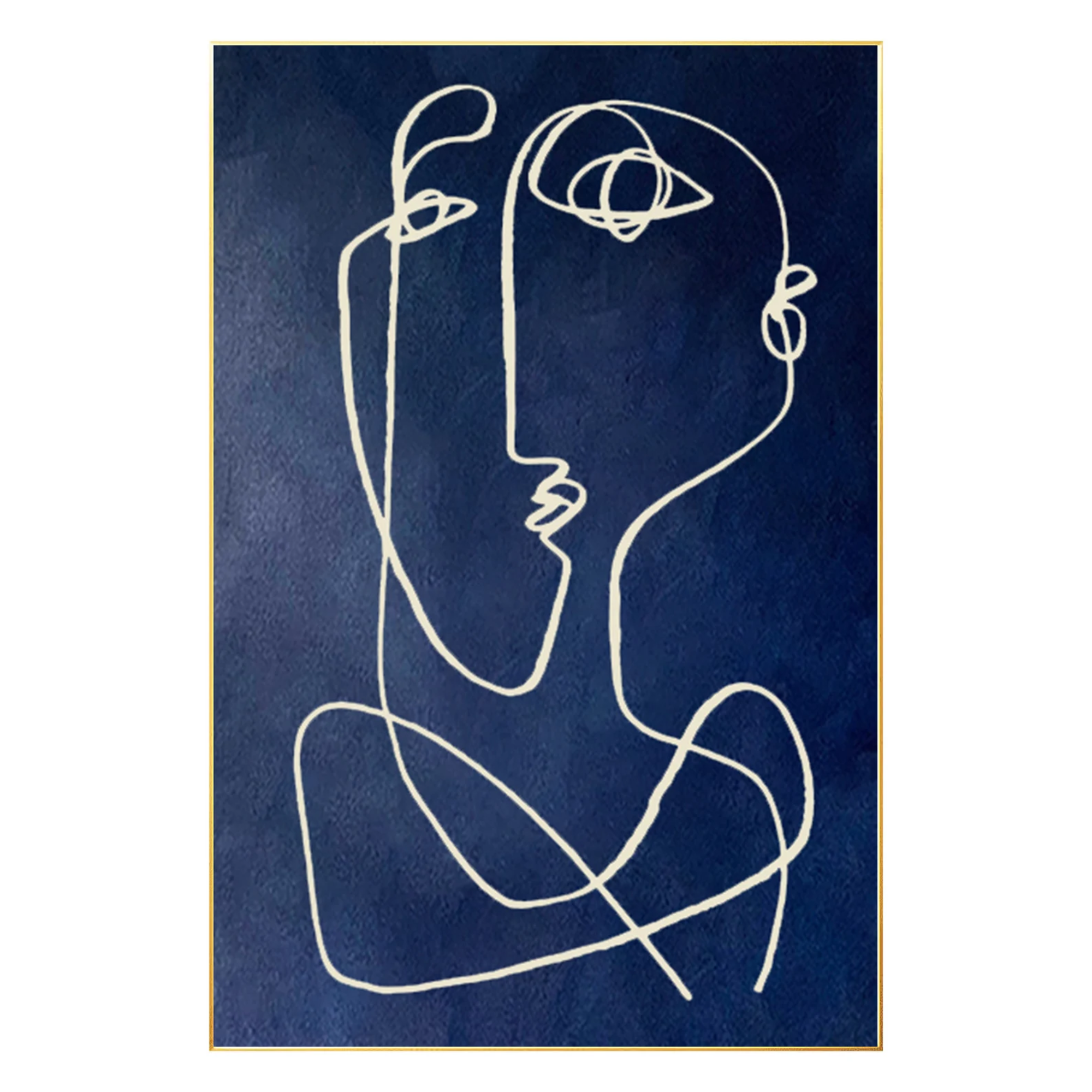 Hedendaagse Minimalistische Kunst - Verstrengelde Gedachten