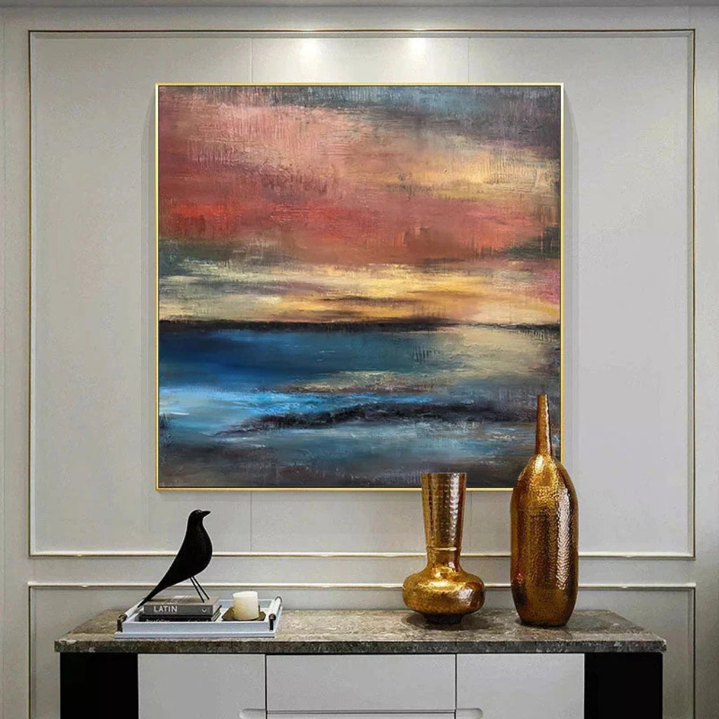 Modern Abstract Art - Aurelia Sunset