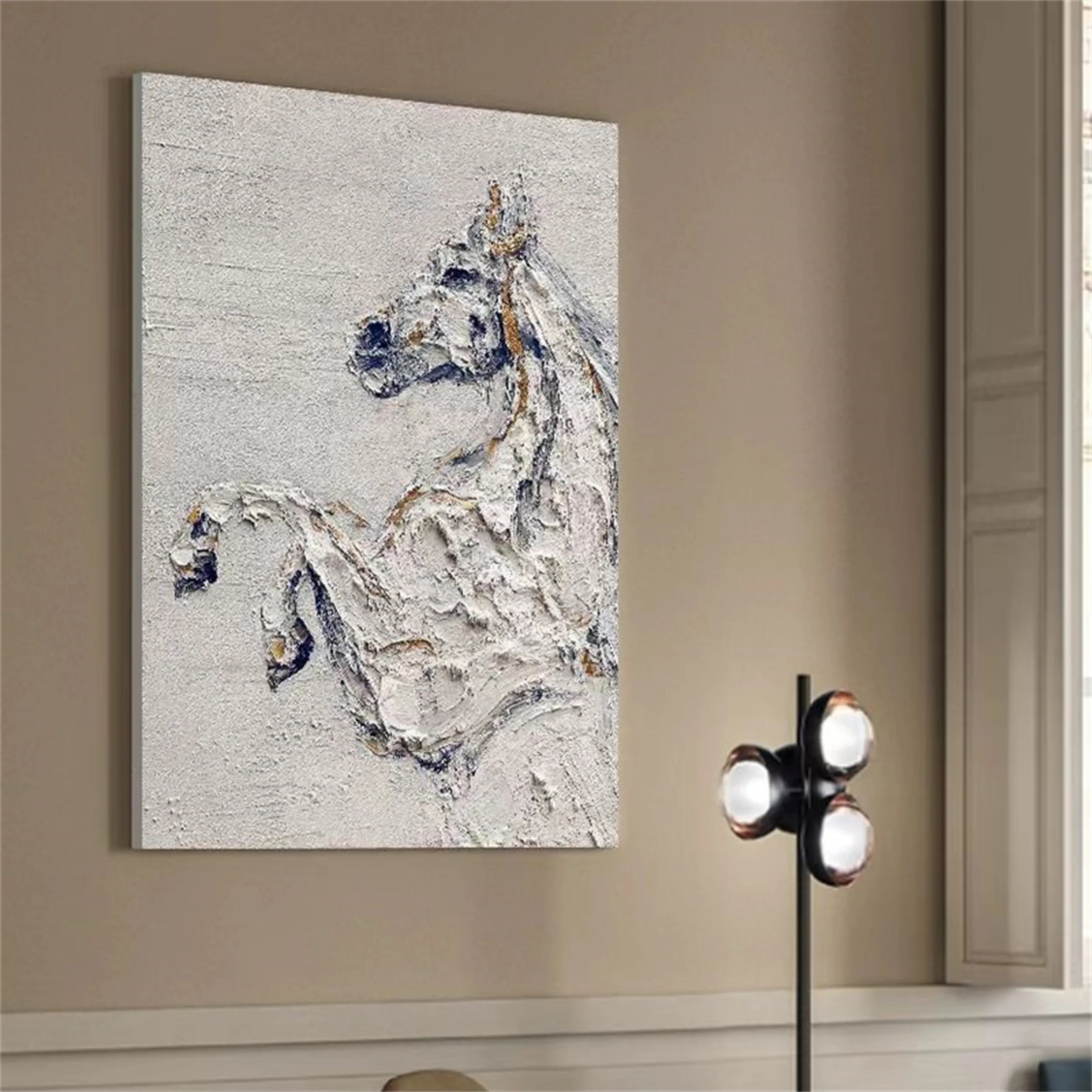 Handmade equine art that adds character to cottage, country, or traditional homes.