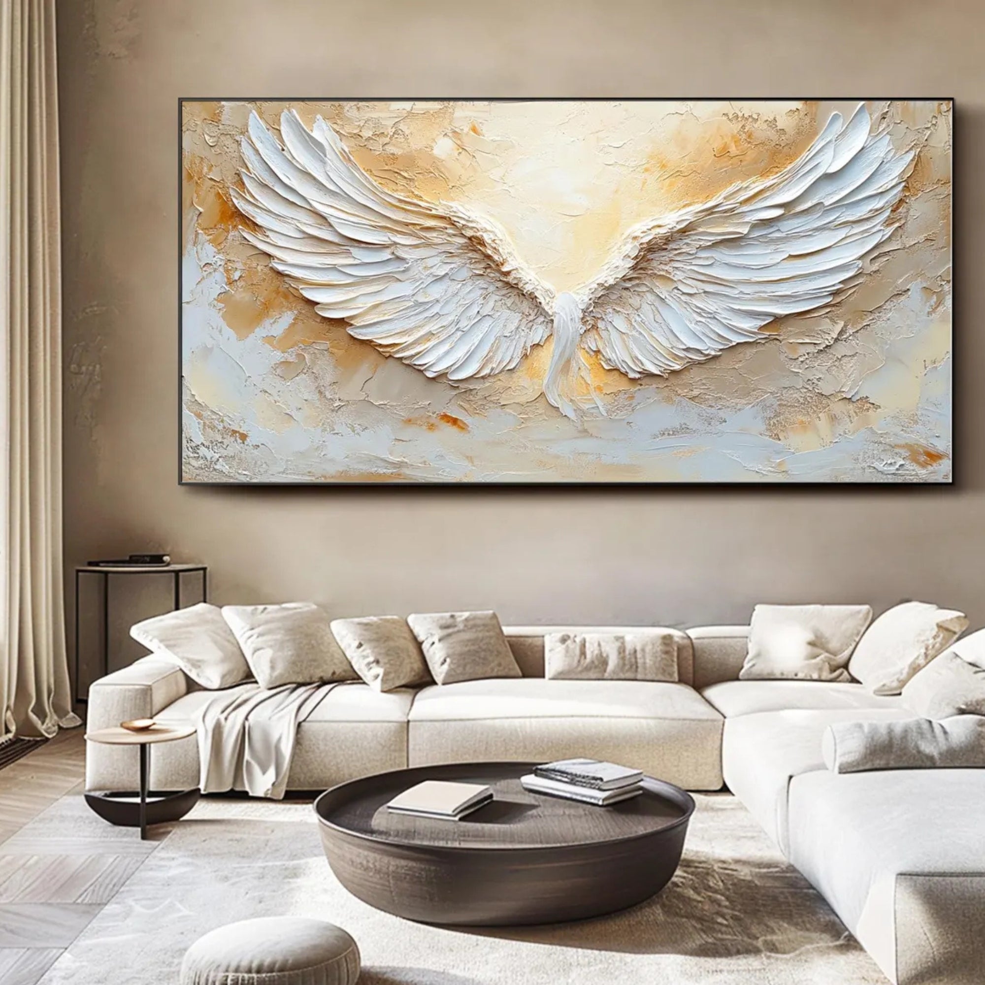 Plaster & Texture Art - Heaven's Embrace
