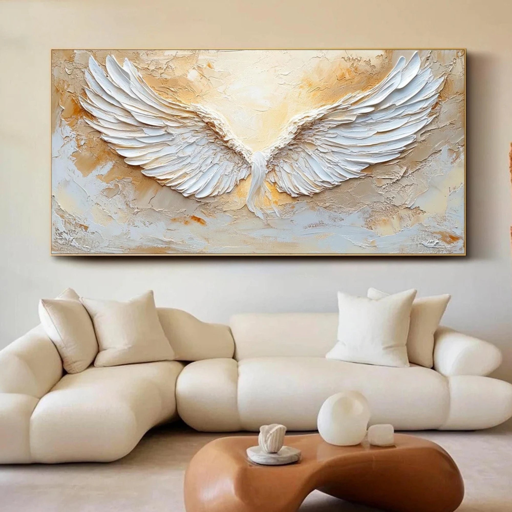 Plaster & Texture Art - Heaven's Embrace