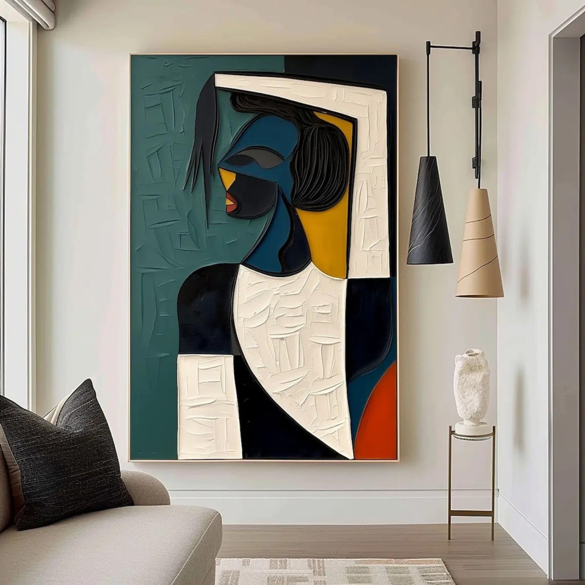 Wabi-Sabi Wall Art - Midnight Muse