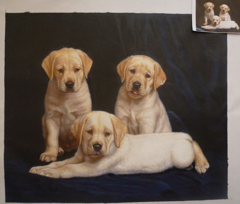 Turn Your Photo into a Custom Oil Painting – Family, Pet & Couple Portraits