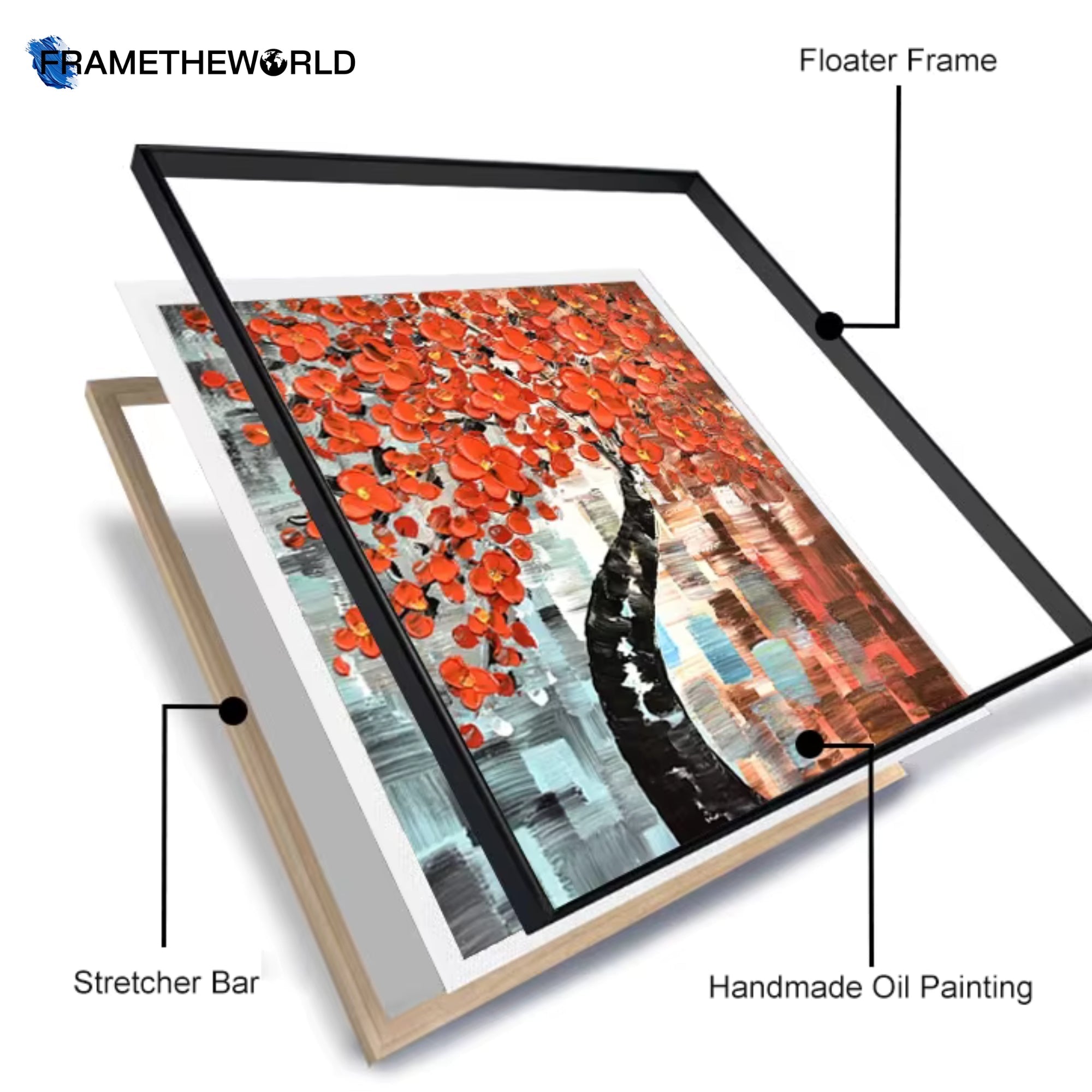 Wabi-Sabi Wall Art - Fractured Harmony