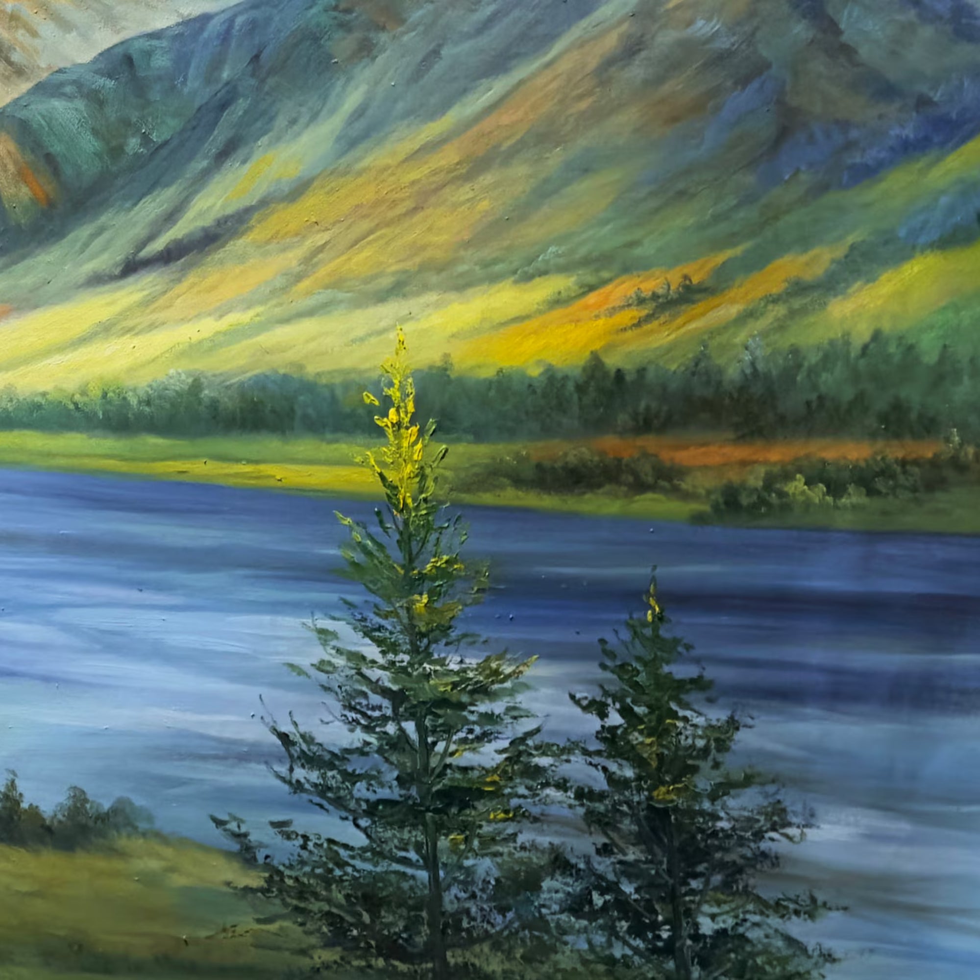 Realism / Figurative Art  - Tranquil River Escape