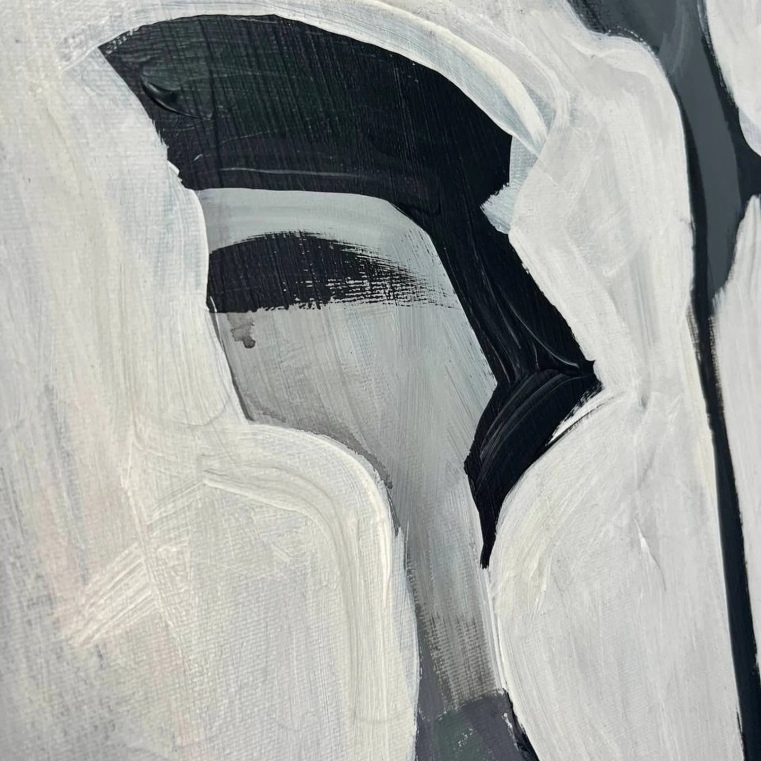 Minimalist Figurative Art - Between Us