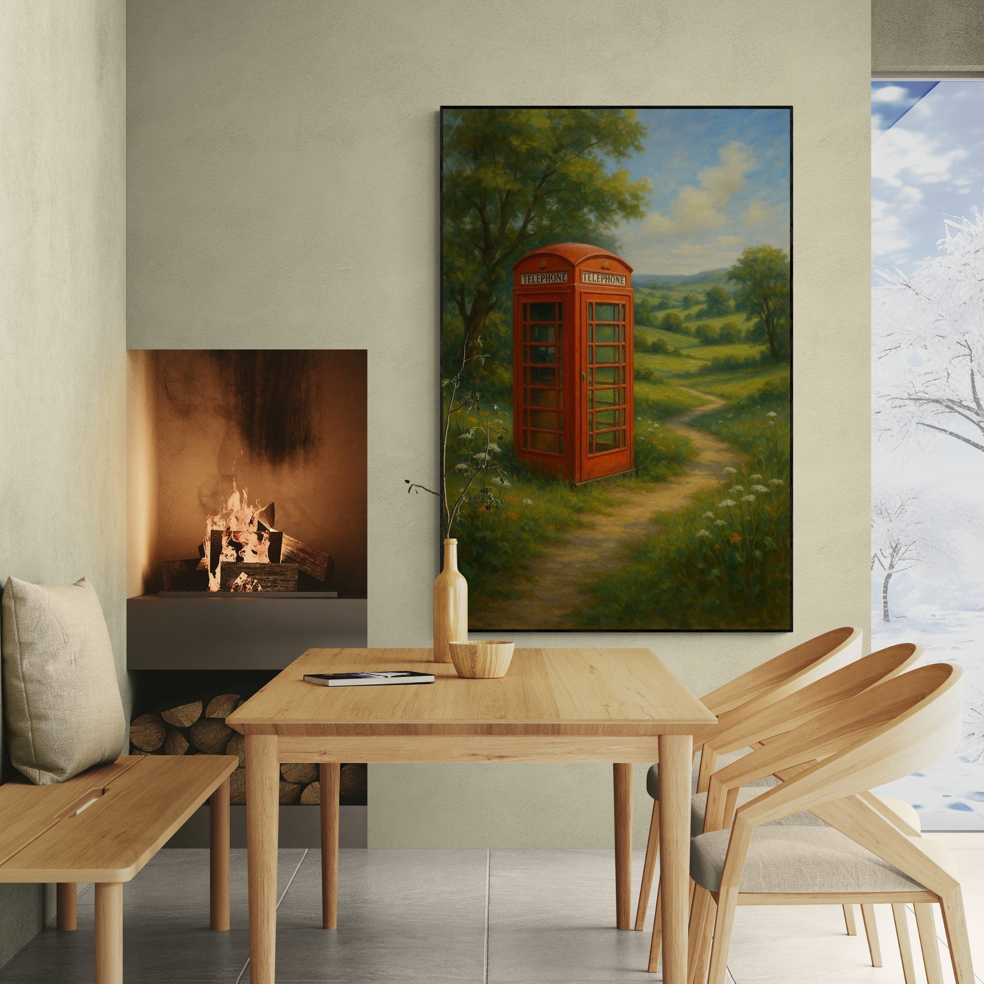 Realism / Figurative Art - Call from the Past
