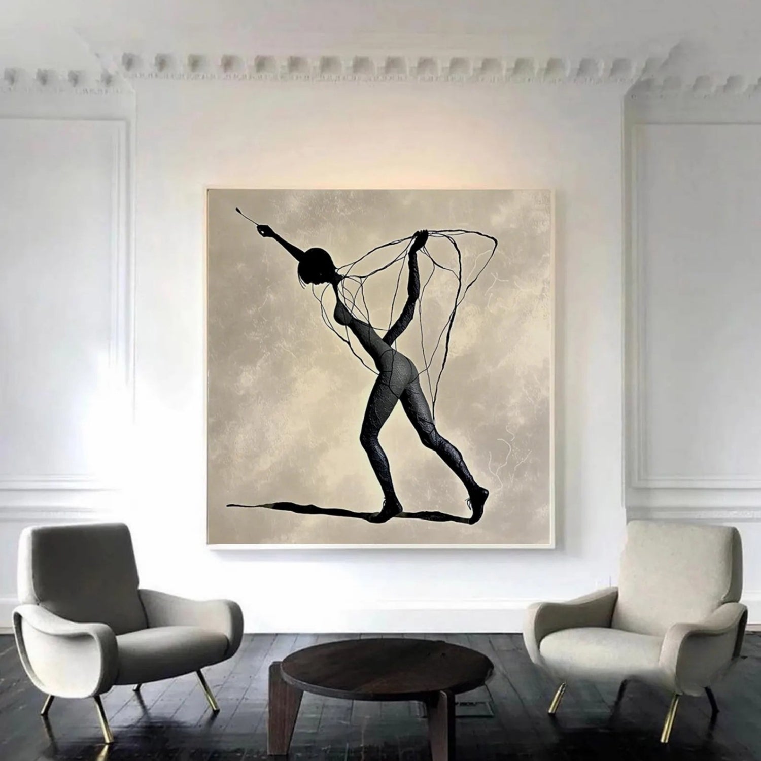 Wabi-Sabi Wall Art - The Weight of Motion