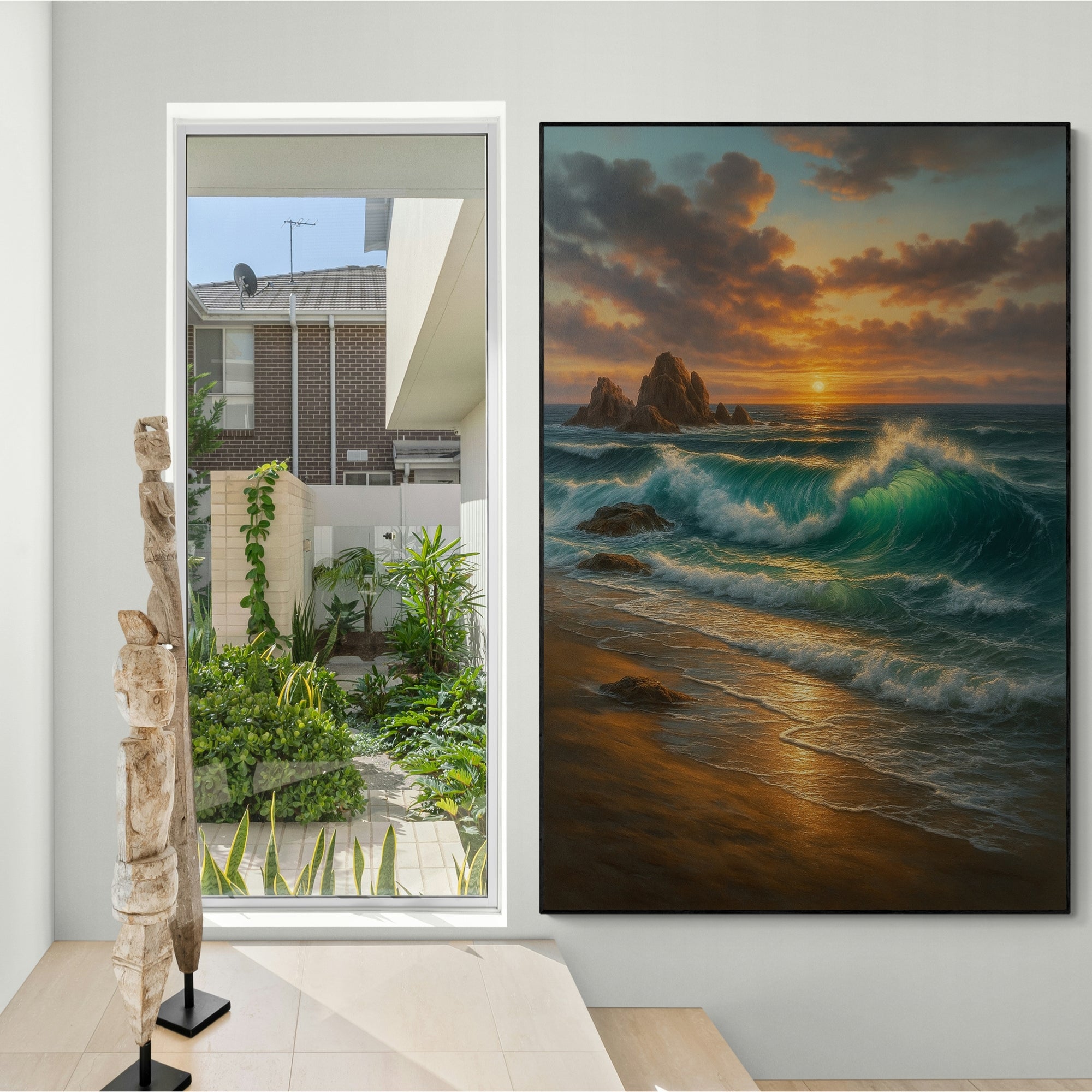 Realism / Figurative Art  - Waves of Gold