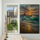 Realistic Art - Waves of Gold