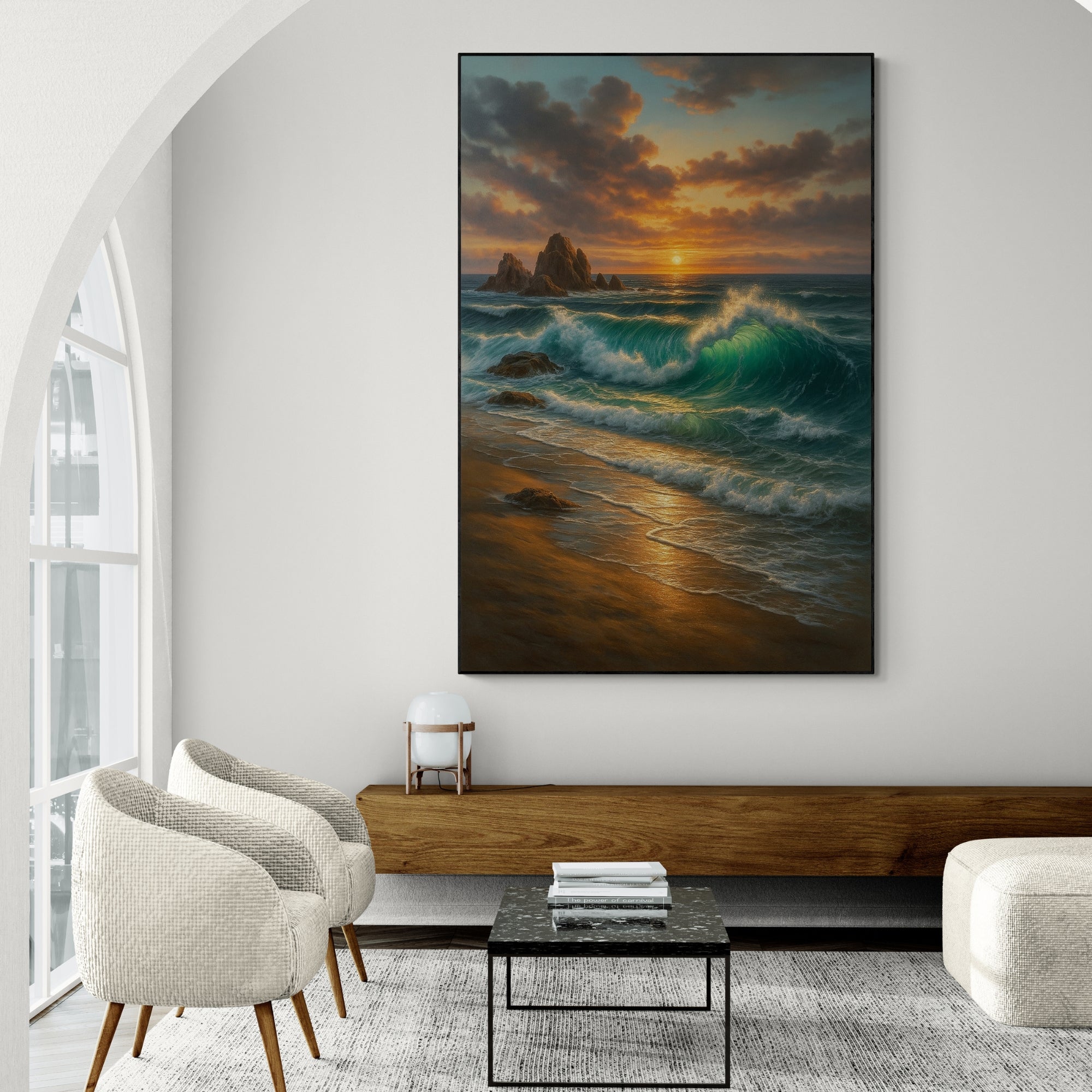 Realism / Figurative Art  - Waves of Gold