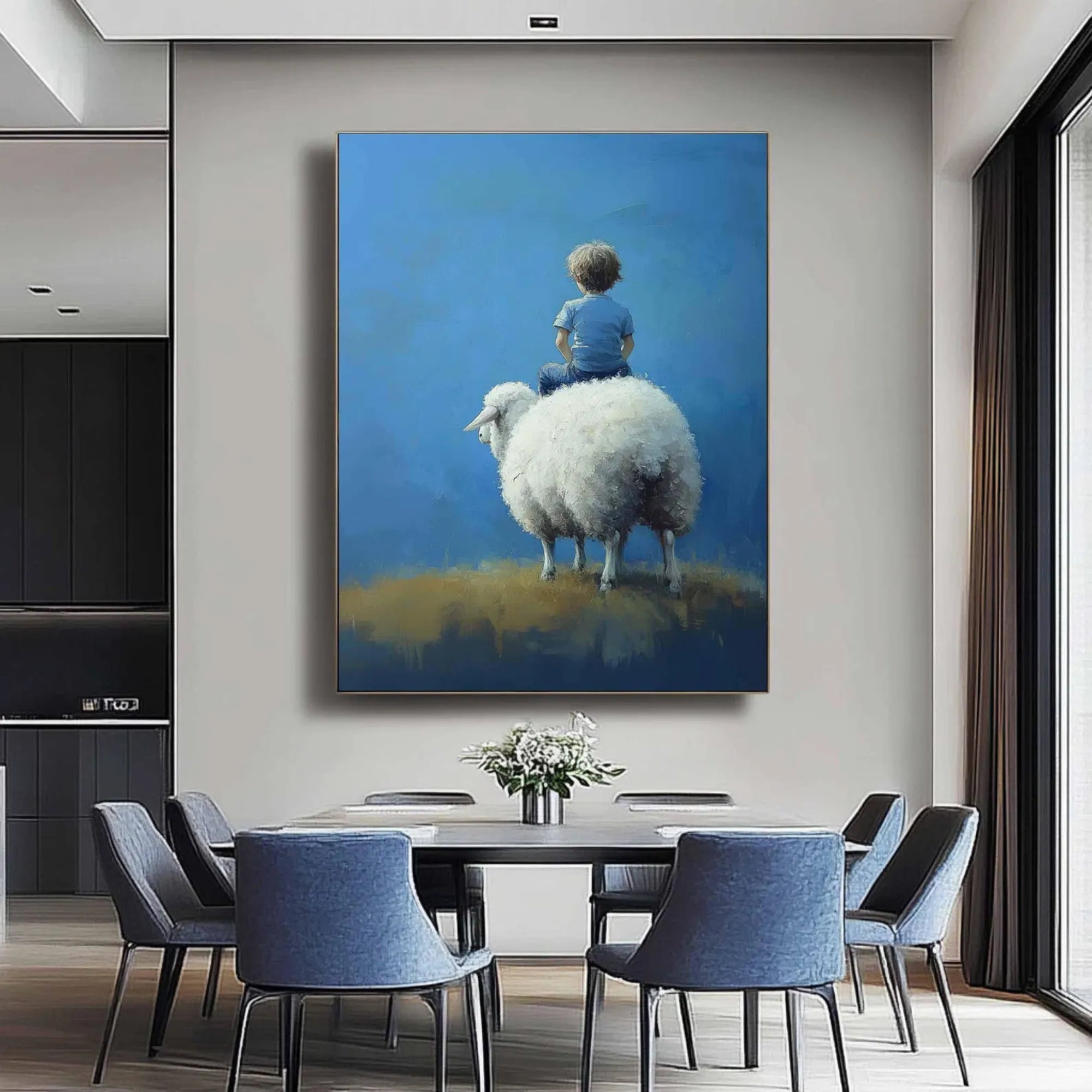 Realism / Figurative Art  - Together on the Ridge